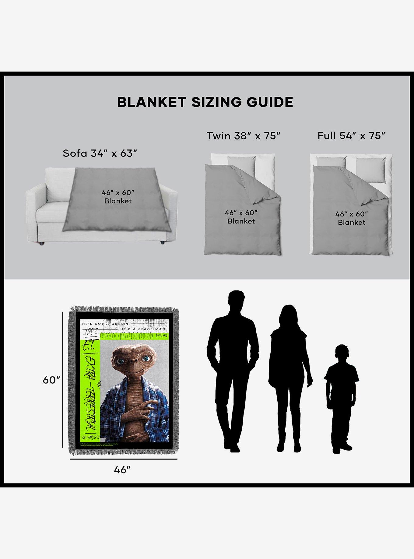 ET He's Not A Goblin Tapestry Throw Blanket, , alternate