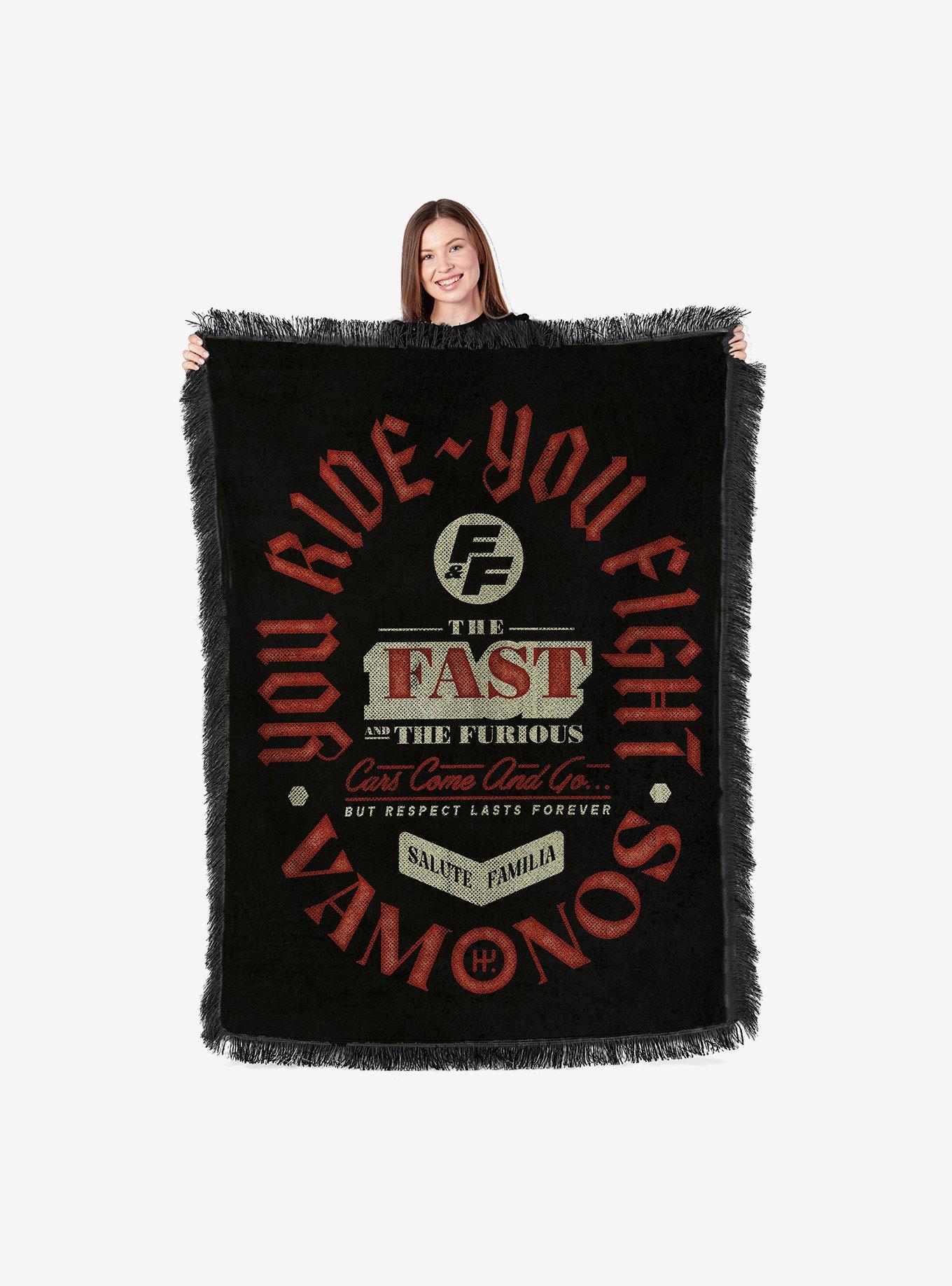 Fast & Furious Cars Come and Go Tapestry Throw Blanket, , hi-res