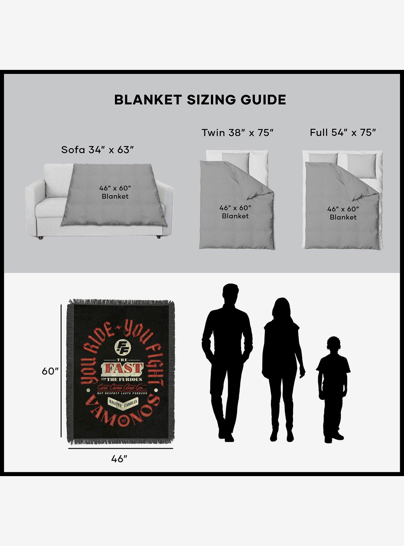 Fast & Furious Cars Come and Go Tapestry Throw Blanket, , alternate