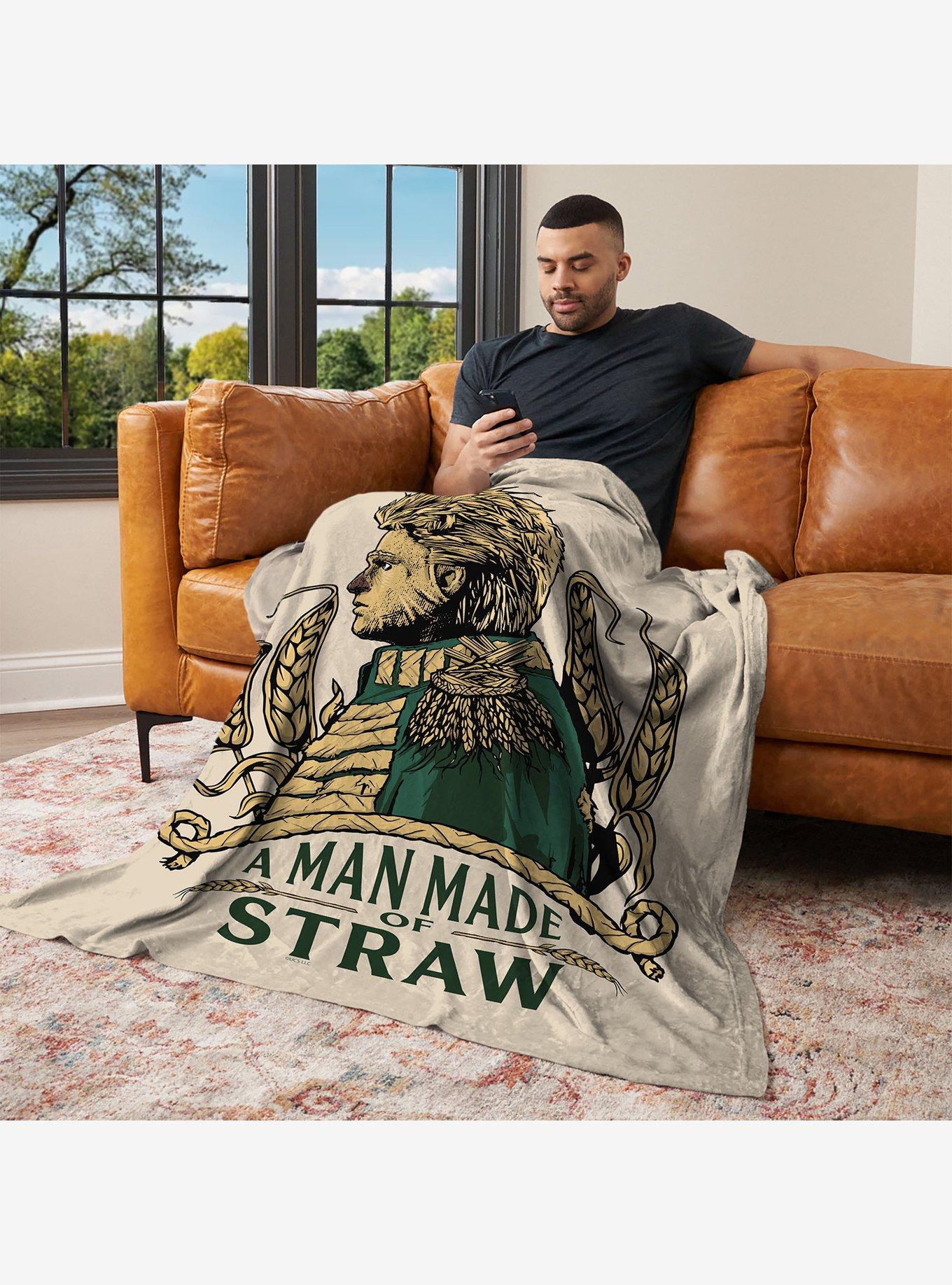 Wicked: For Good Made of Straw 50x60" Silk Touch Throw Blanket, , alternate