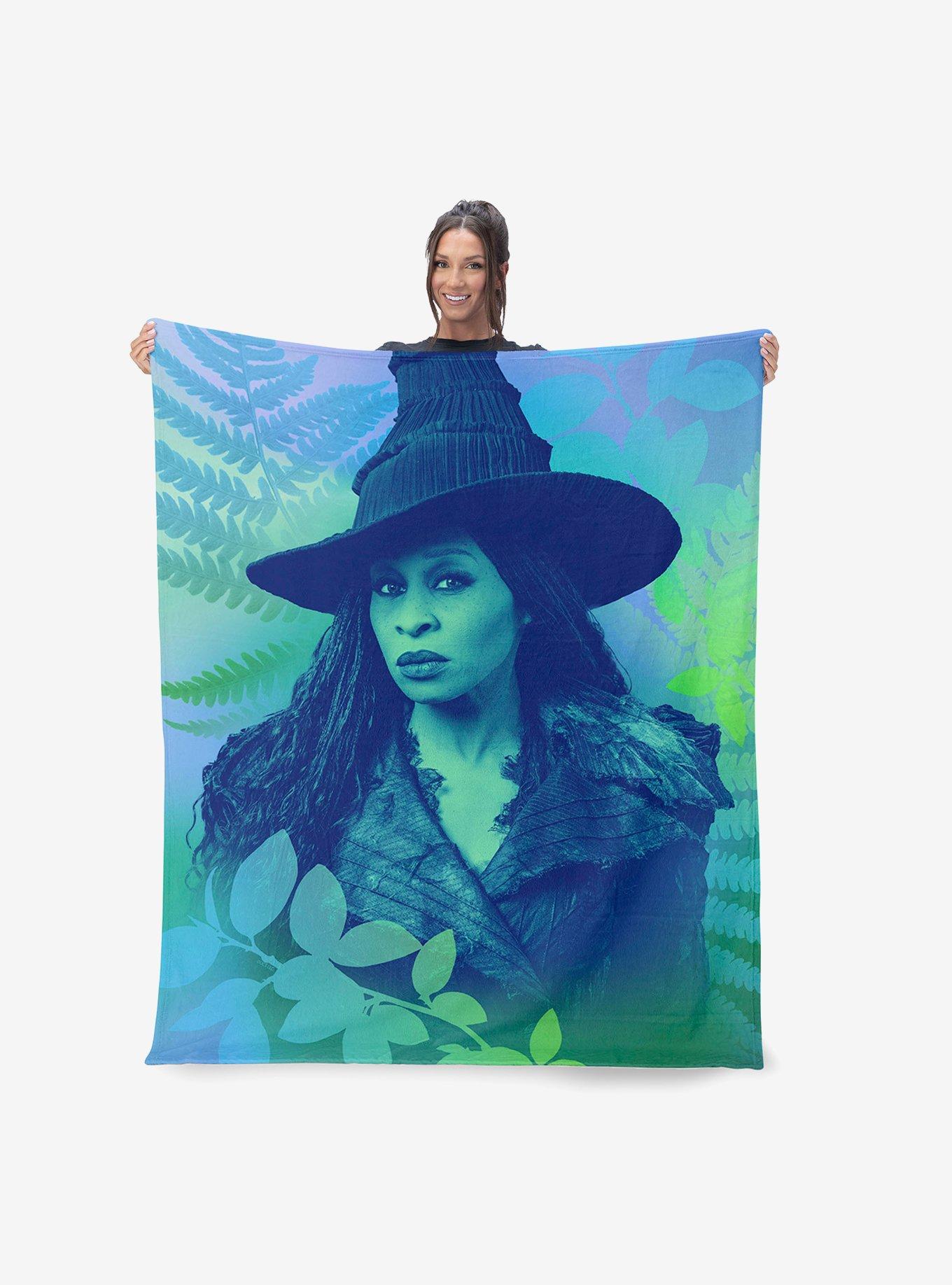 Wicked: For Good Greenery 50x60" Silk Touch Throw Blanket, , hi-res