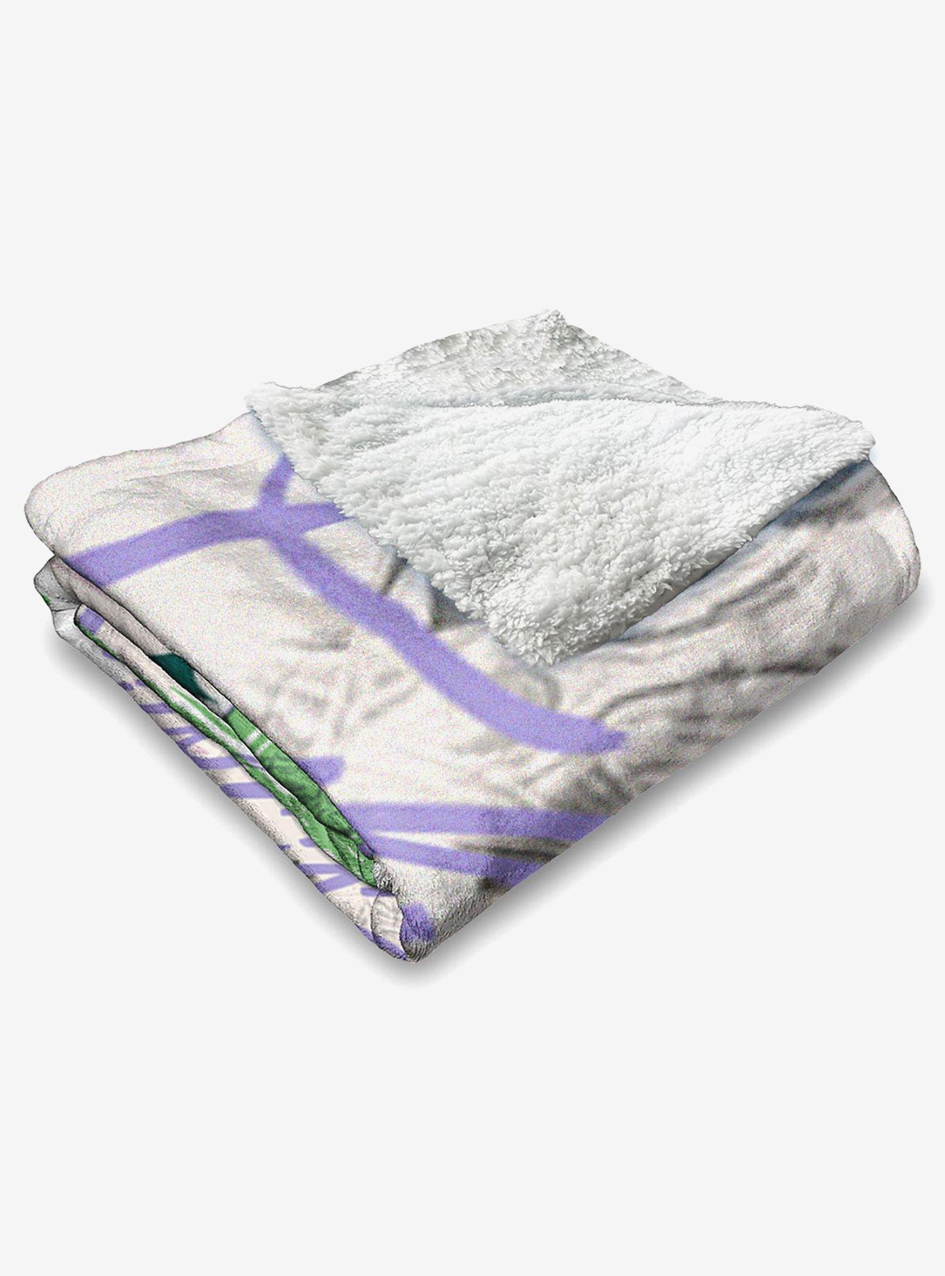 Wicked: For Good Silk Touch Sherpa Throw Blanket, , alternate