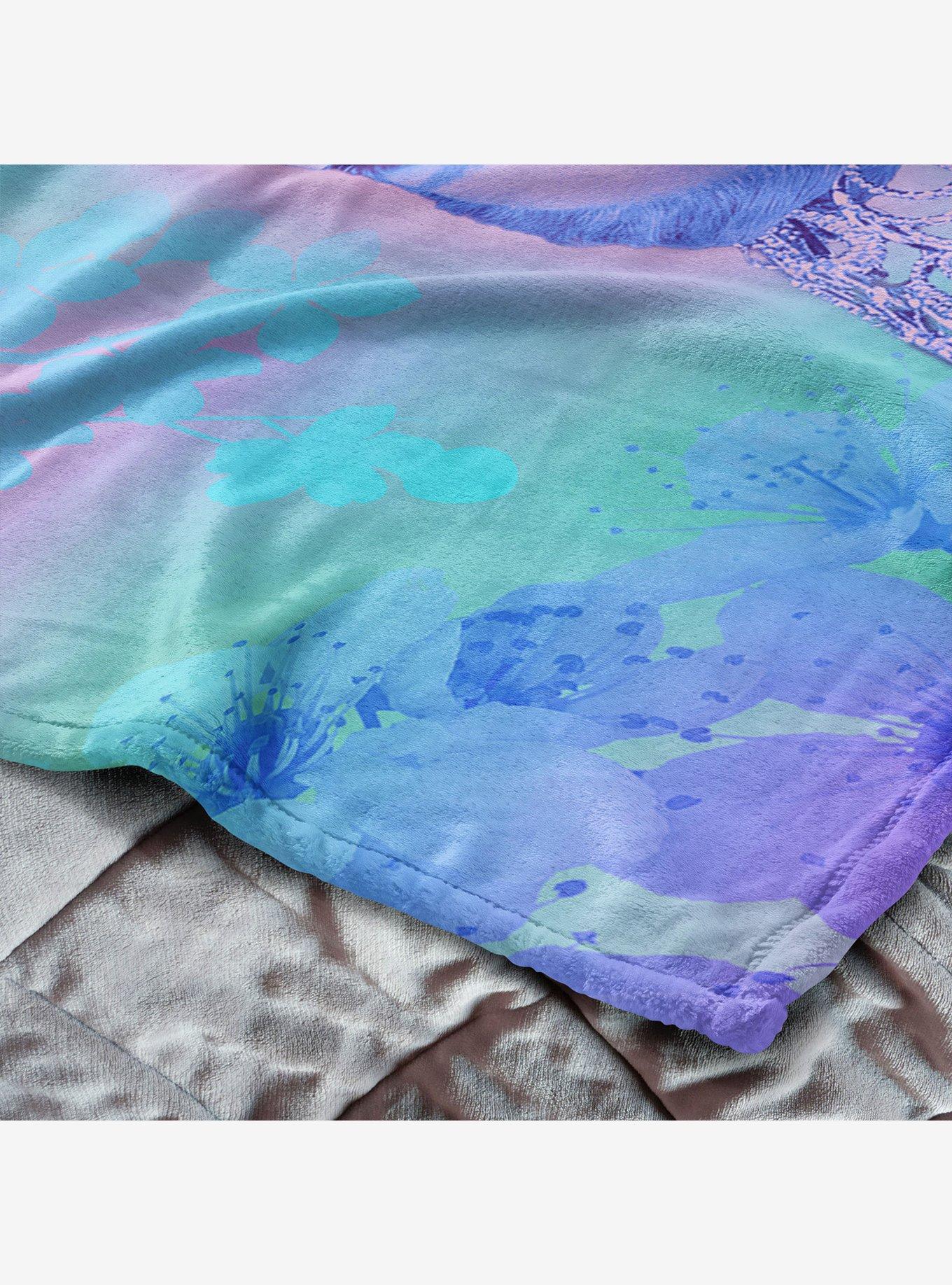 Wicked: For Good Glinda Blossoms 60x80" Silk Touch Throw Blanket, , alternate