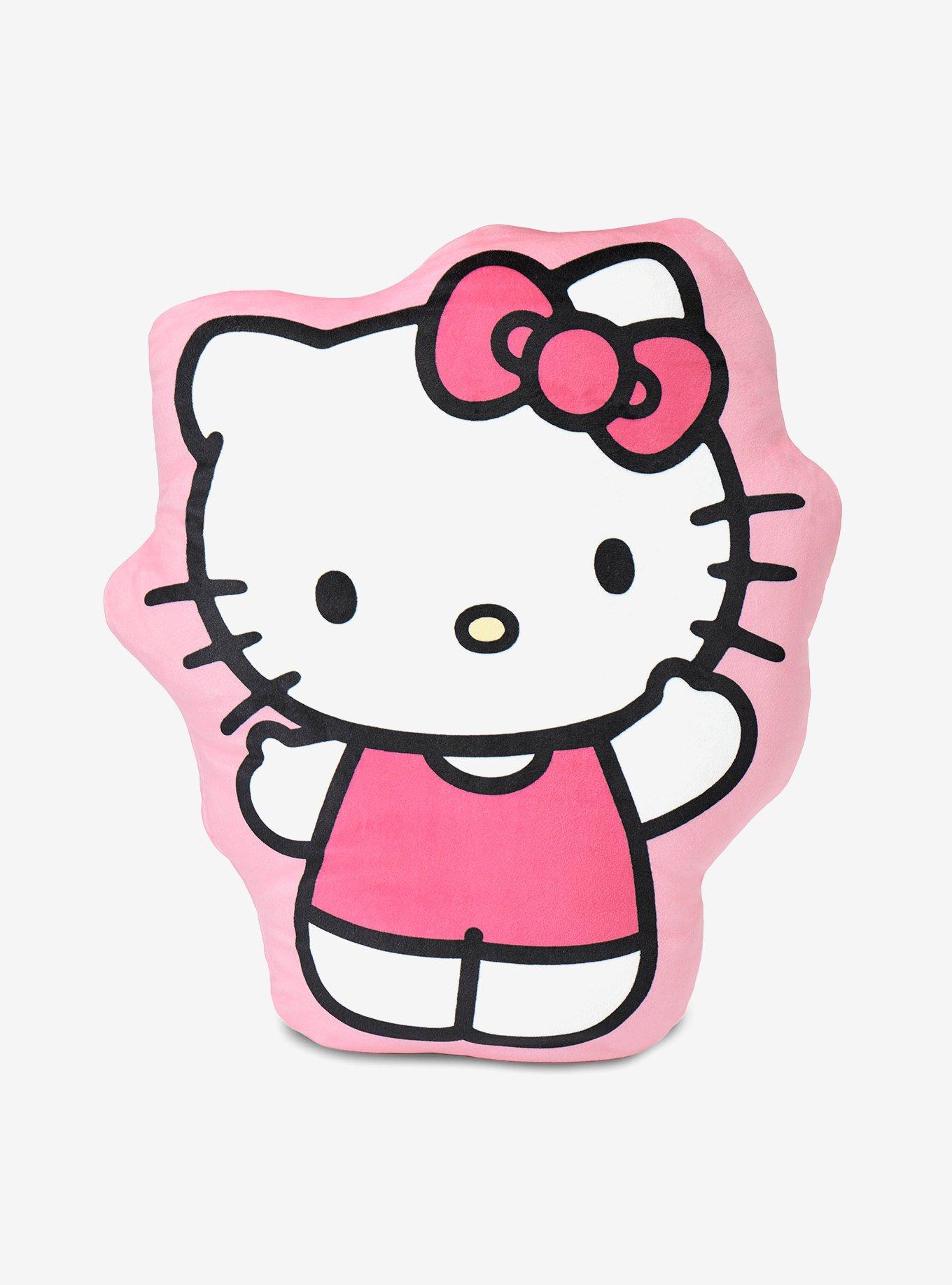 Hello Kitty Pink Bow Pretty Silk Touch Throw Blanket and Cloud Pal Set, , alternate