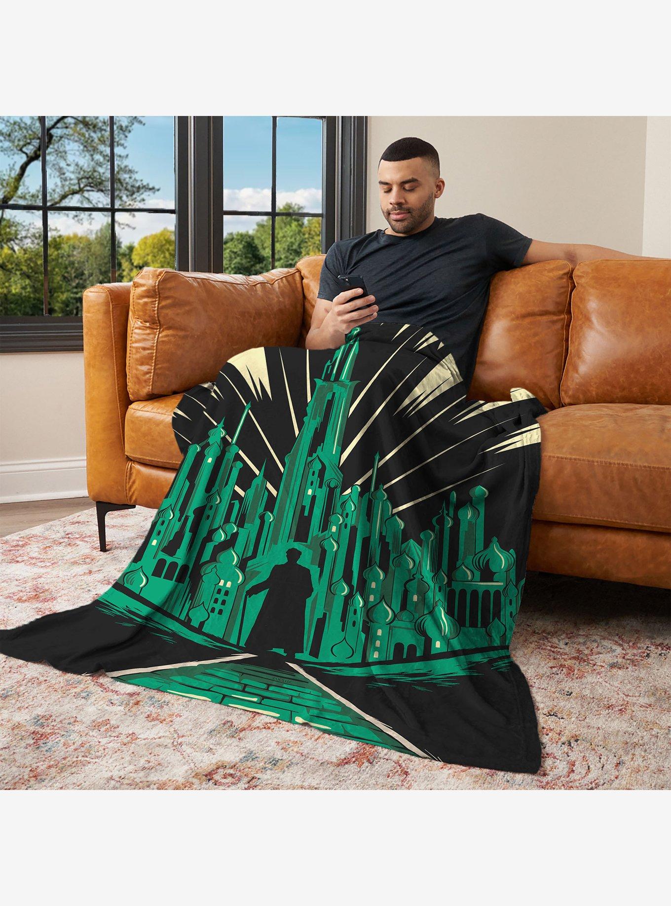 Wicked: For Good All Roads 46x60" Silk Touch Throw Blanket, , alternate