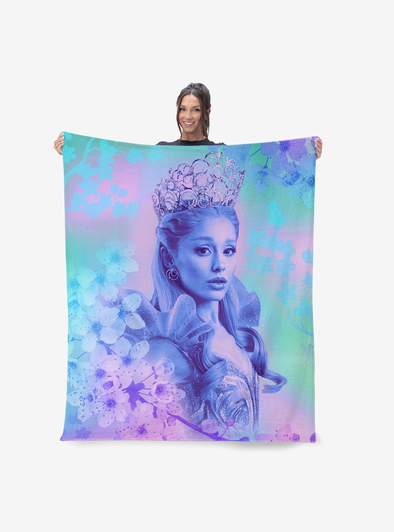Wicked: For Good Glinda Blossoms 46x60" Silk Touch Throw Blanket, , hi-res