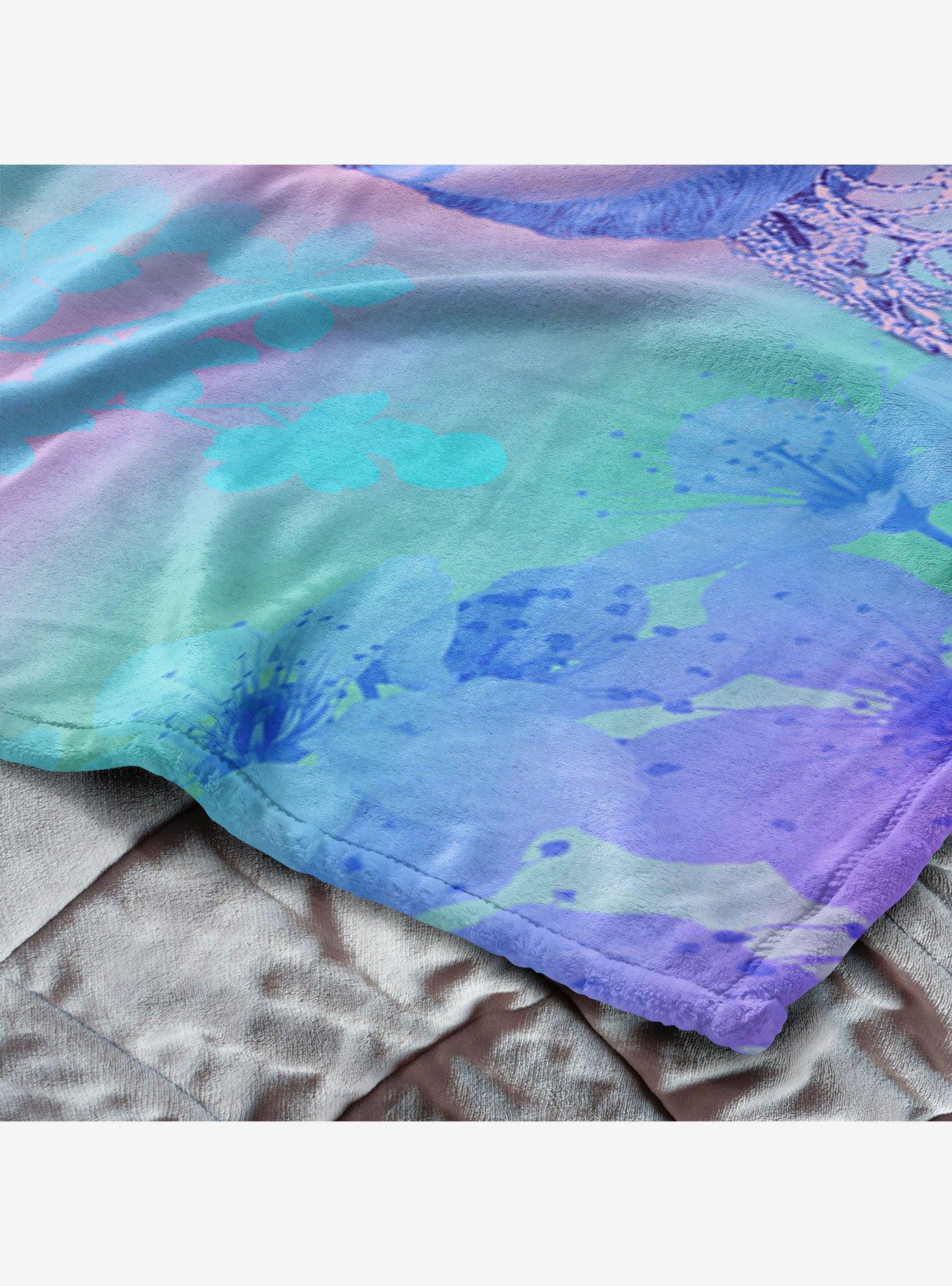 Wicked: For Good Glinda Blossoms 46x60" Silk Touch Throw Blanket, , alternate