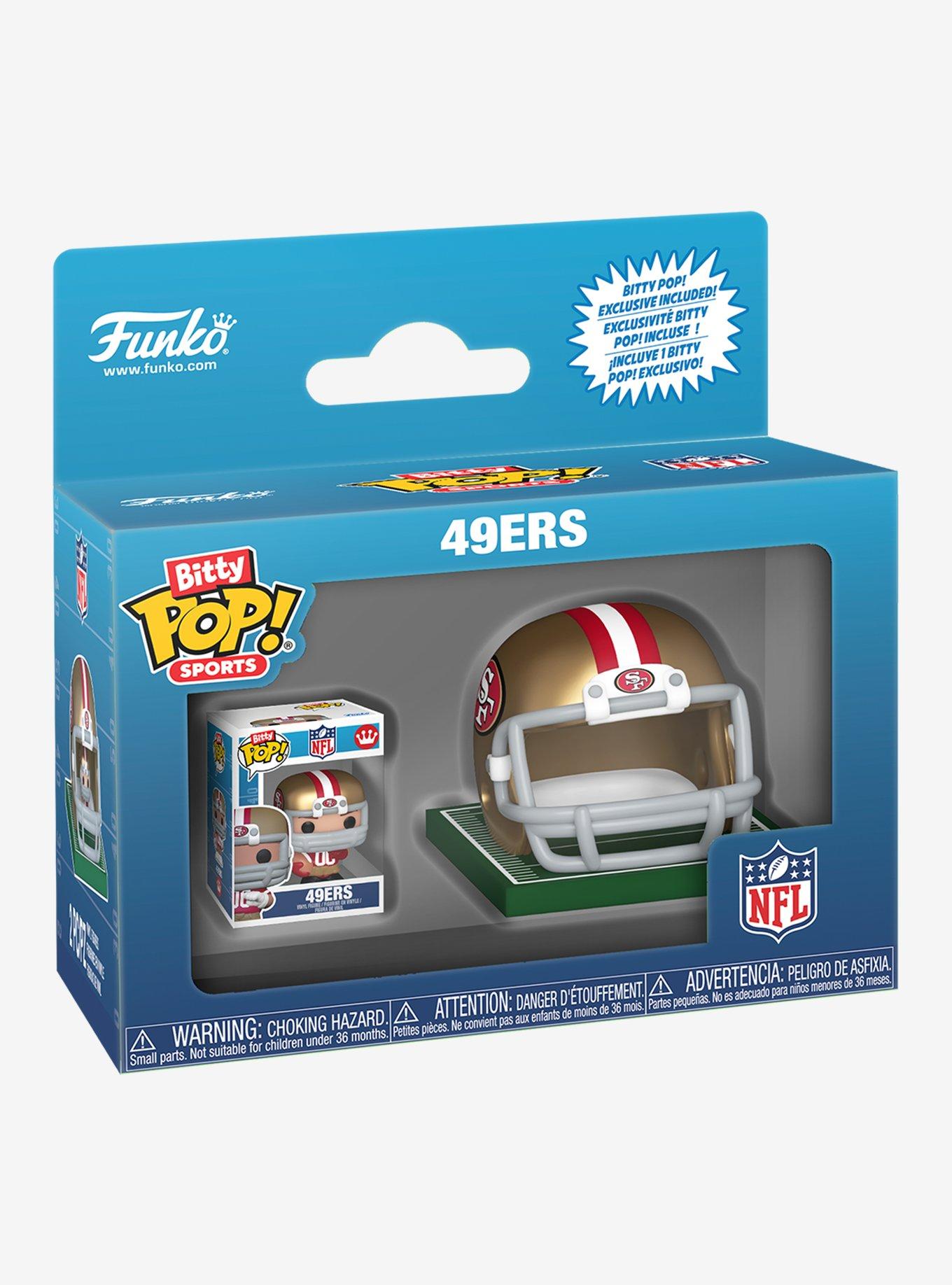 Funko Bitty Pop! Sports NFL San Francisco 49ers Helmet and Player Vinyl Figure, , hi-res