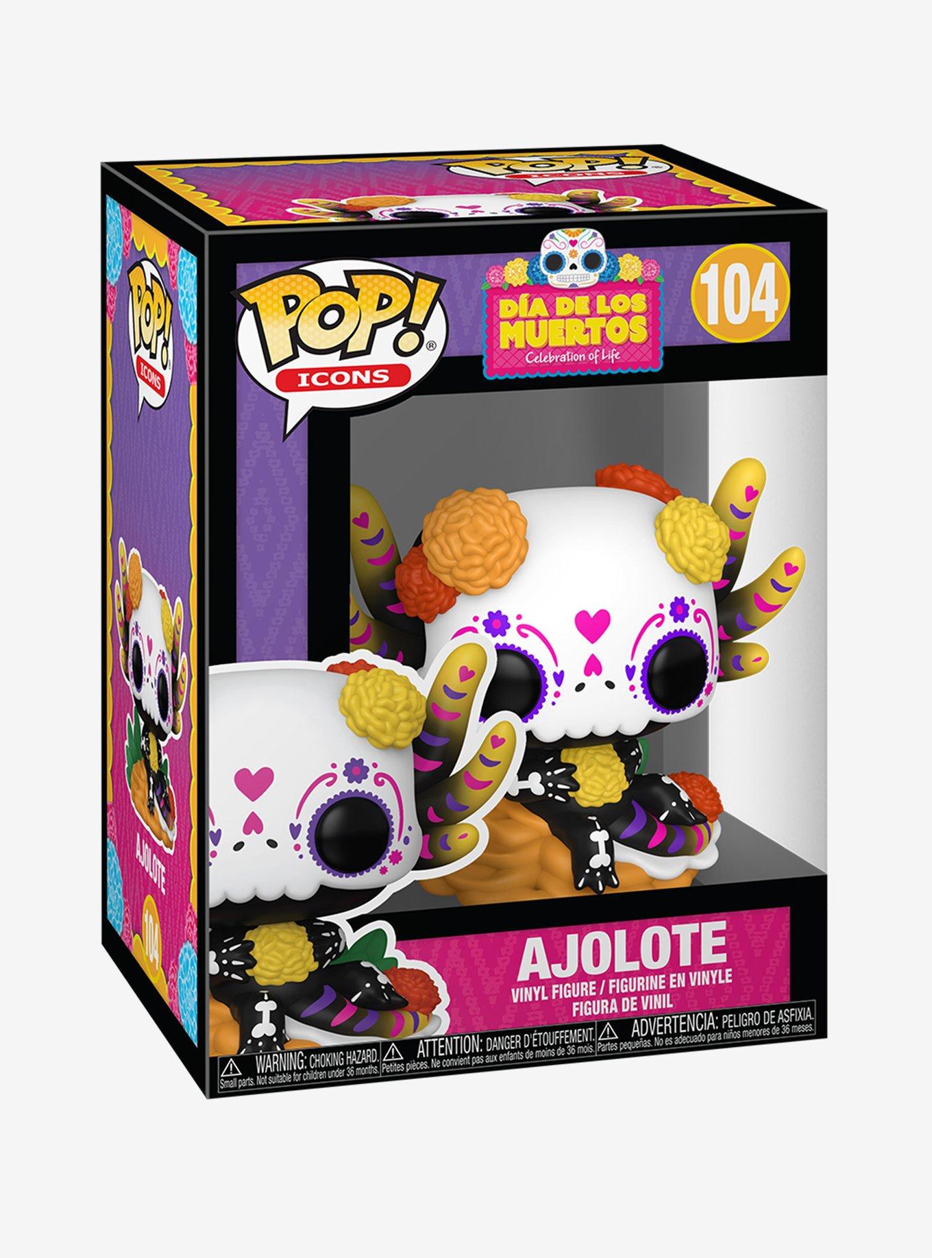 Funko Pop! Icons D&iacute;a de los Muertos Ajolote Vinyl Figure, , hi-res