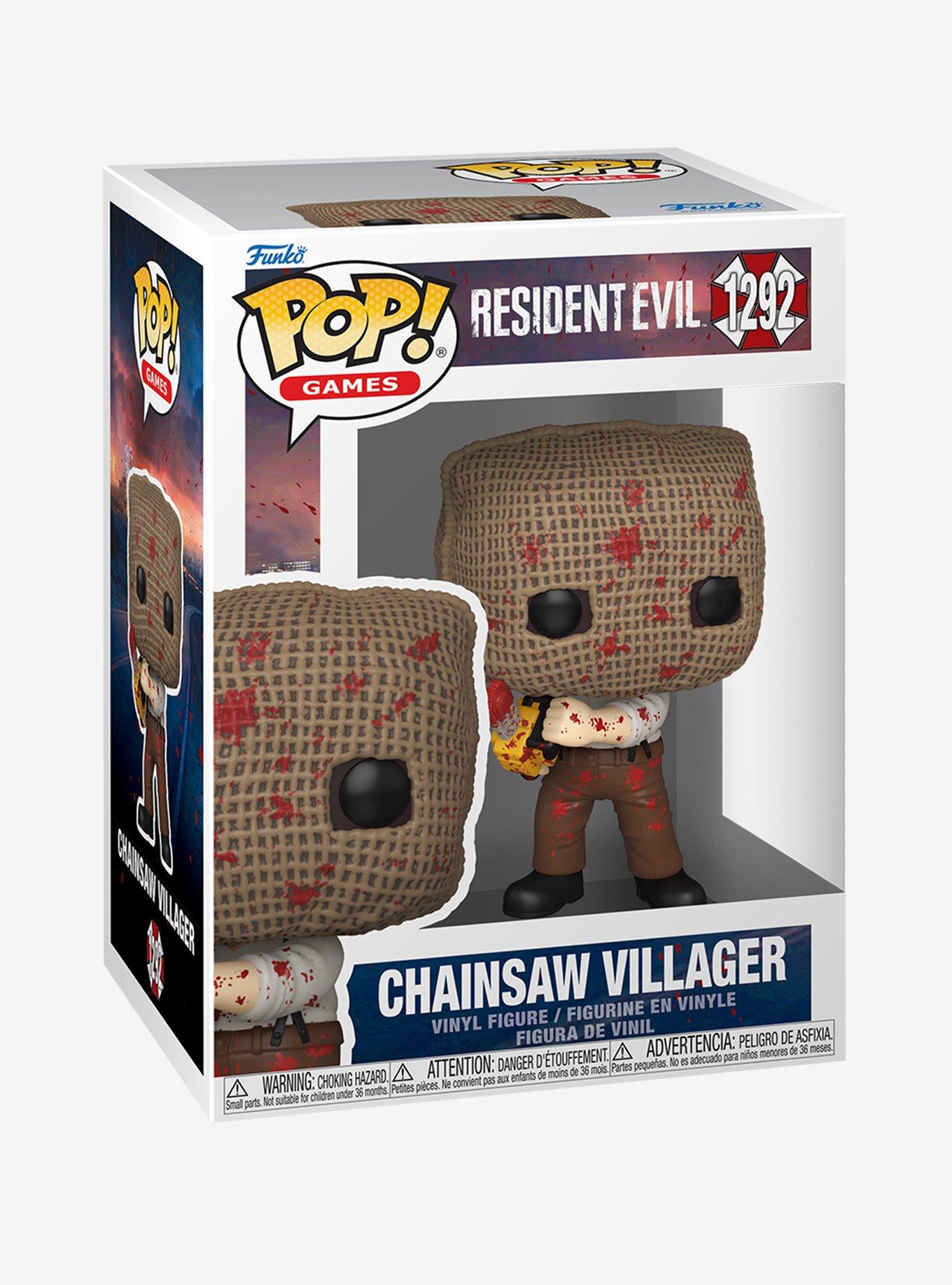 Funko Pop! Games Resident Evil Chainsaw Villager Vinyl Figure