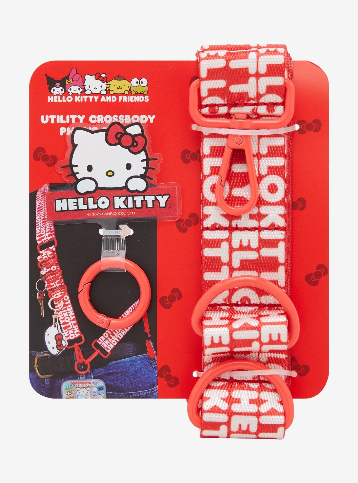 Hello Kitty Crossbody Phone Strap, , alternate