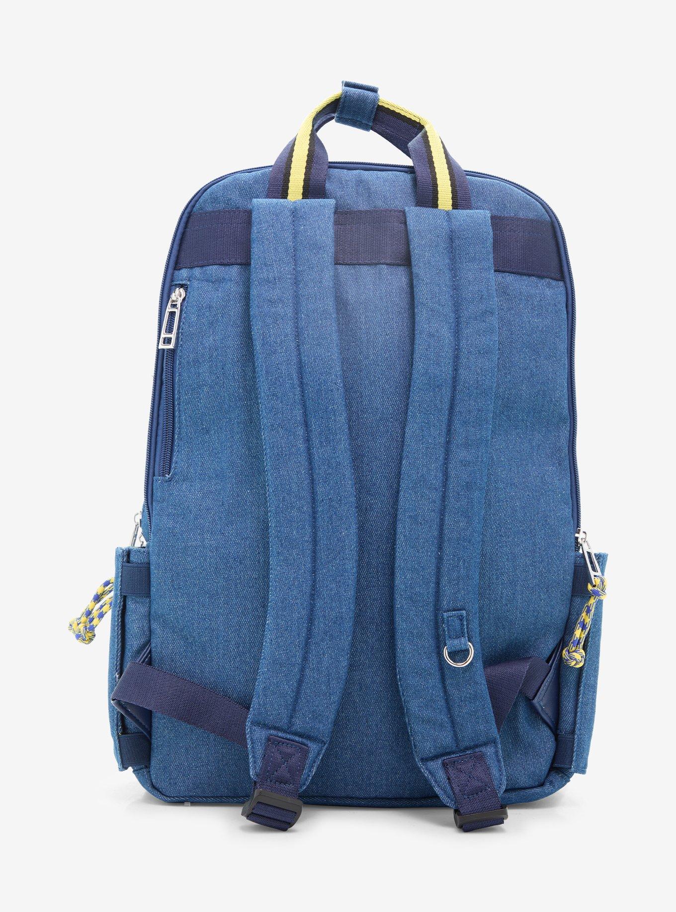 Minions Denim Backpack with Teddy Bear Coin Purse, , alternate - view 3