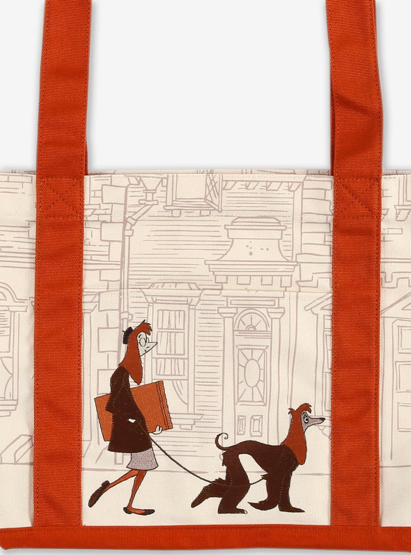 Loungefly Disney 101 Dalmatians Dog & Owner Tote Bag, , alternate - view 3