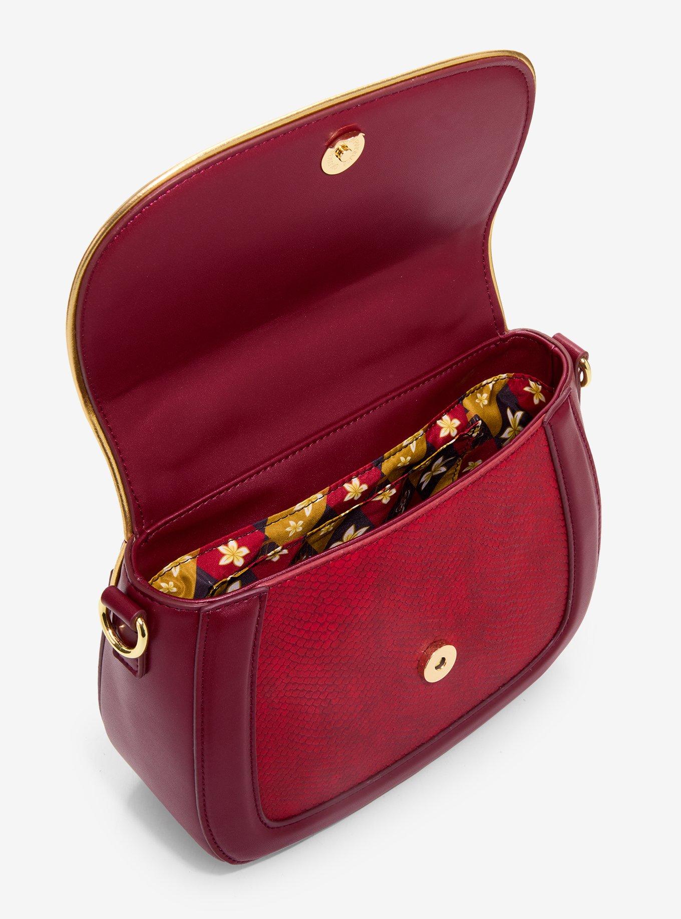 Loungefly Disney Aladdin Jasmine Red Crossbody Bag, , alternate - view 4