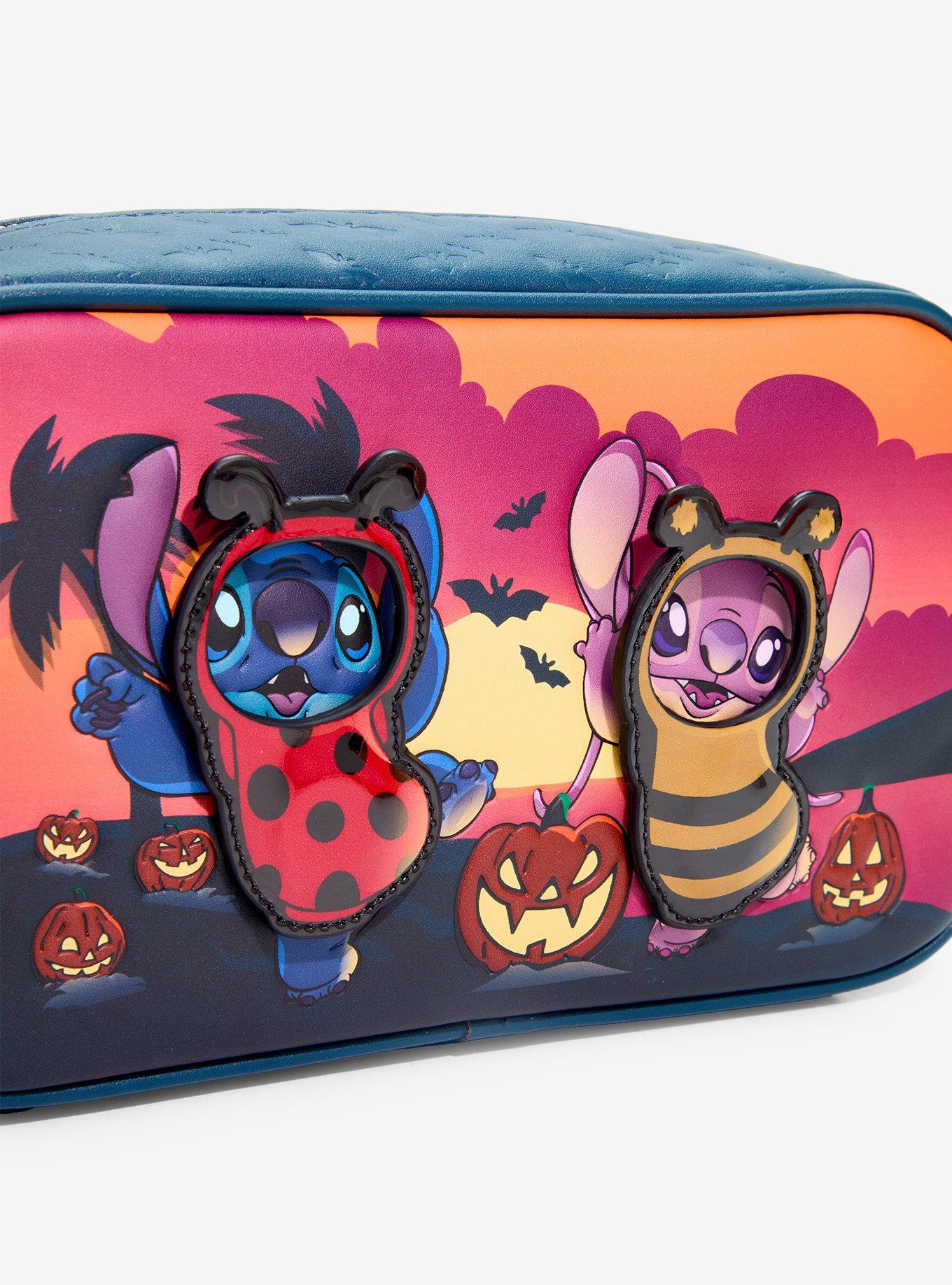 Disney Stitch & Angel Magnet Costume Beach Crossbody Bag, , alternate - view 3