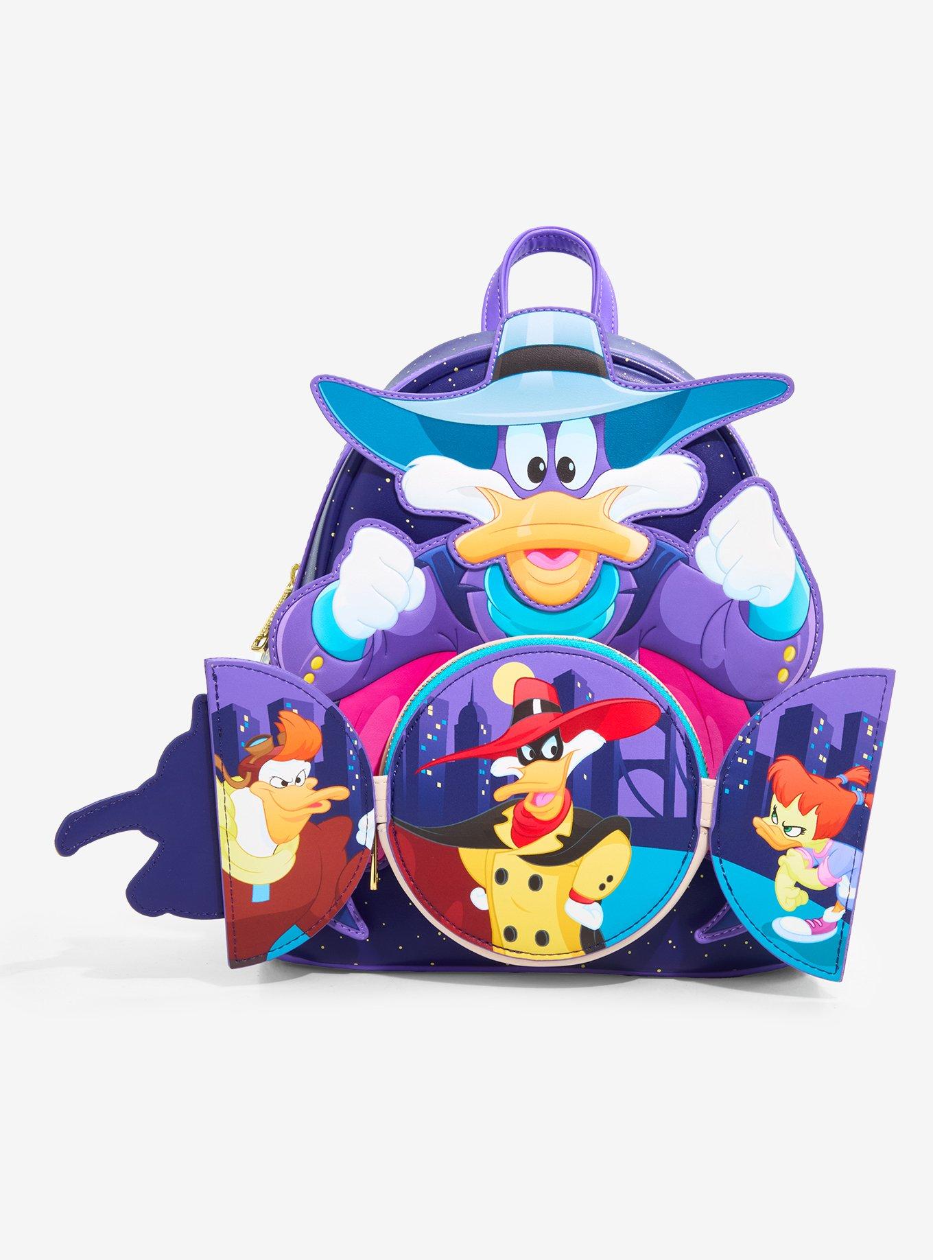 Loungefly Disney Darkwing Duck Figural Mini Backpack, , alternate - view 3