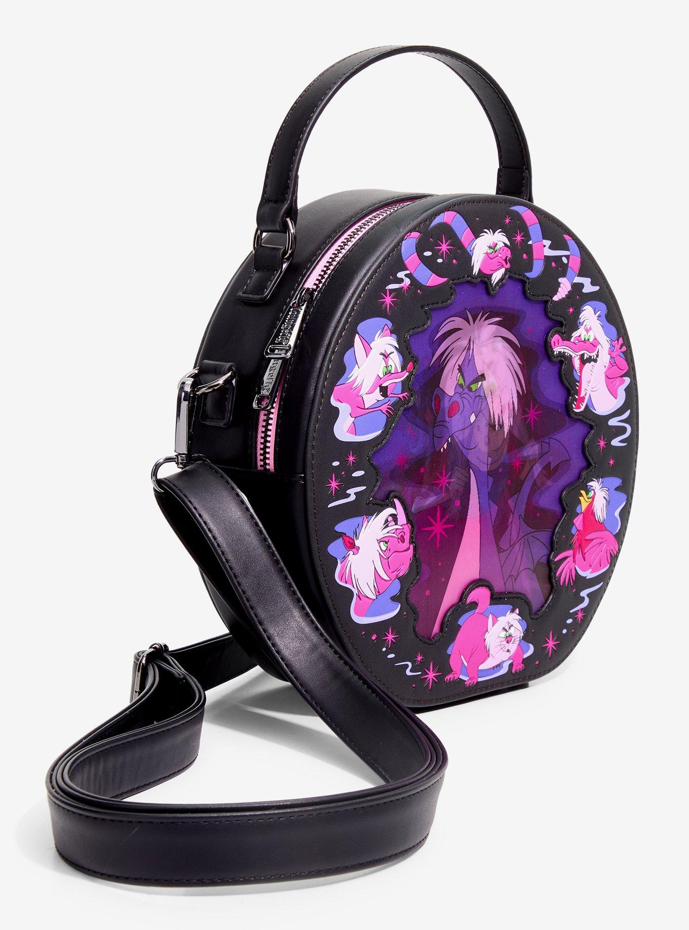 Loungefly Disney The Sword In The Stone Madam Mim Lenticular Crossbody Bag, , alternate - view 3