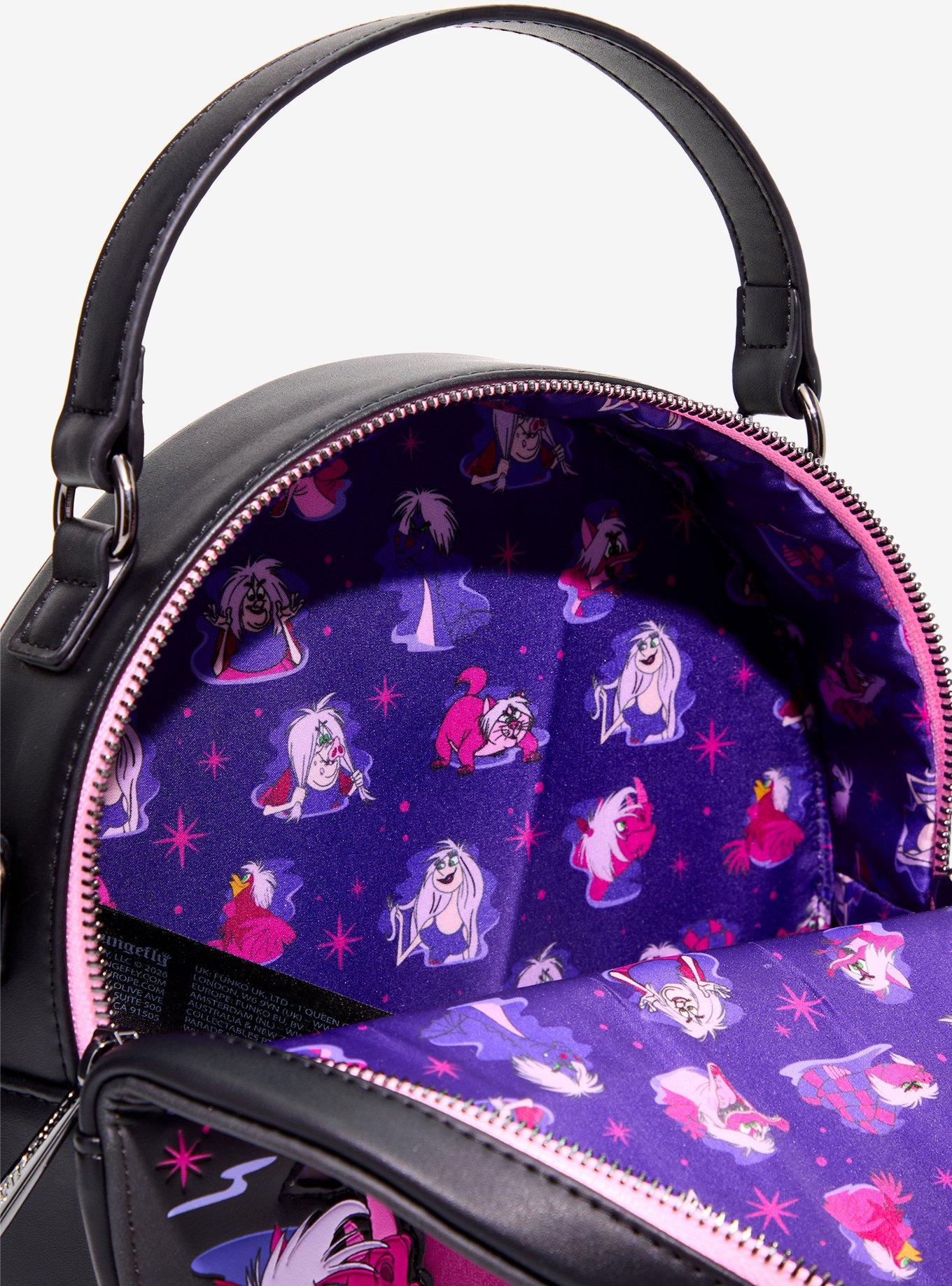 Loungefly Disney The Sword In The Stone Madam Mim Lenticular Crossbody Bag, , alternate - view 5