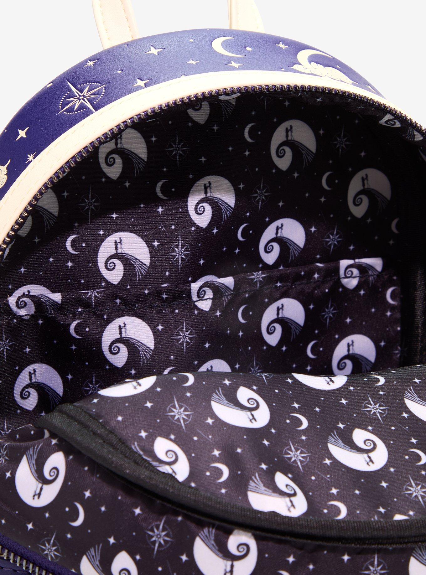 Loungefly The Nightmare Before Christmas Night Sky Mini Backpack, , alternate - view 4
