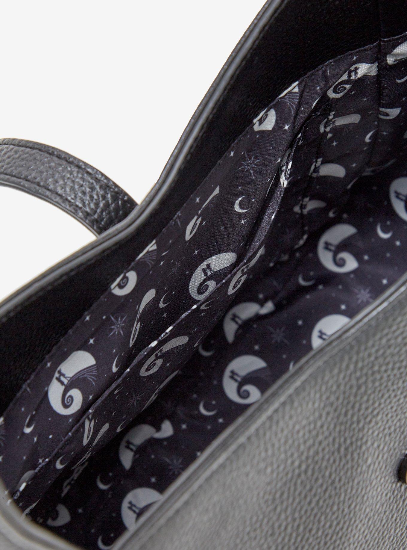 Loungefly The Nightmare Before Christmas Jack Bat Bow Shoulder Bag, , alternate - view 4