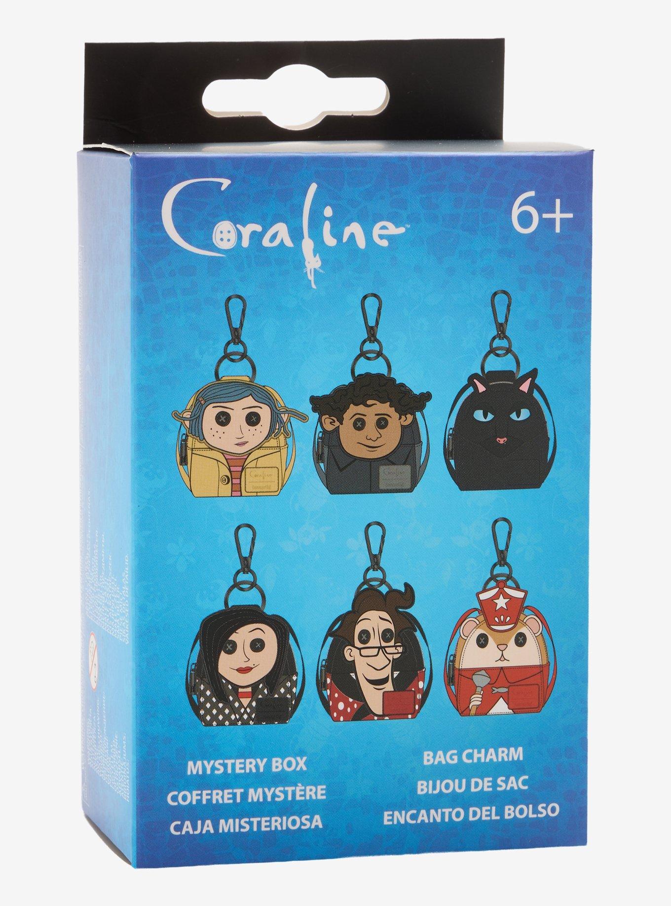 Loungefly Coraline Blind Box Coin Purse Bag Charm, , alternate - view 3