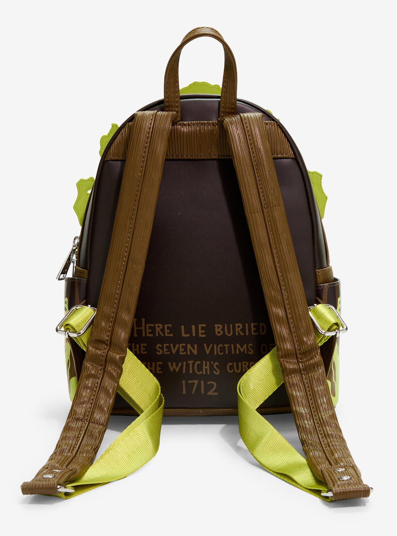 Loungefly ParaNorman Zombies Glow-In-The-Dark Mini Backpack, , alternate - view 4
