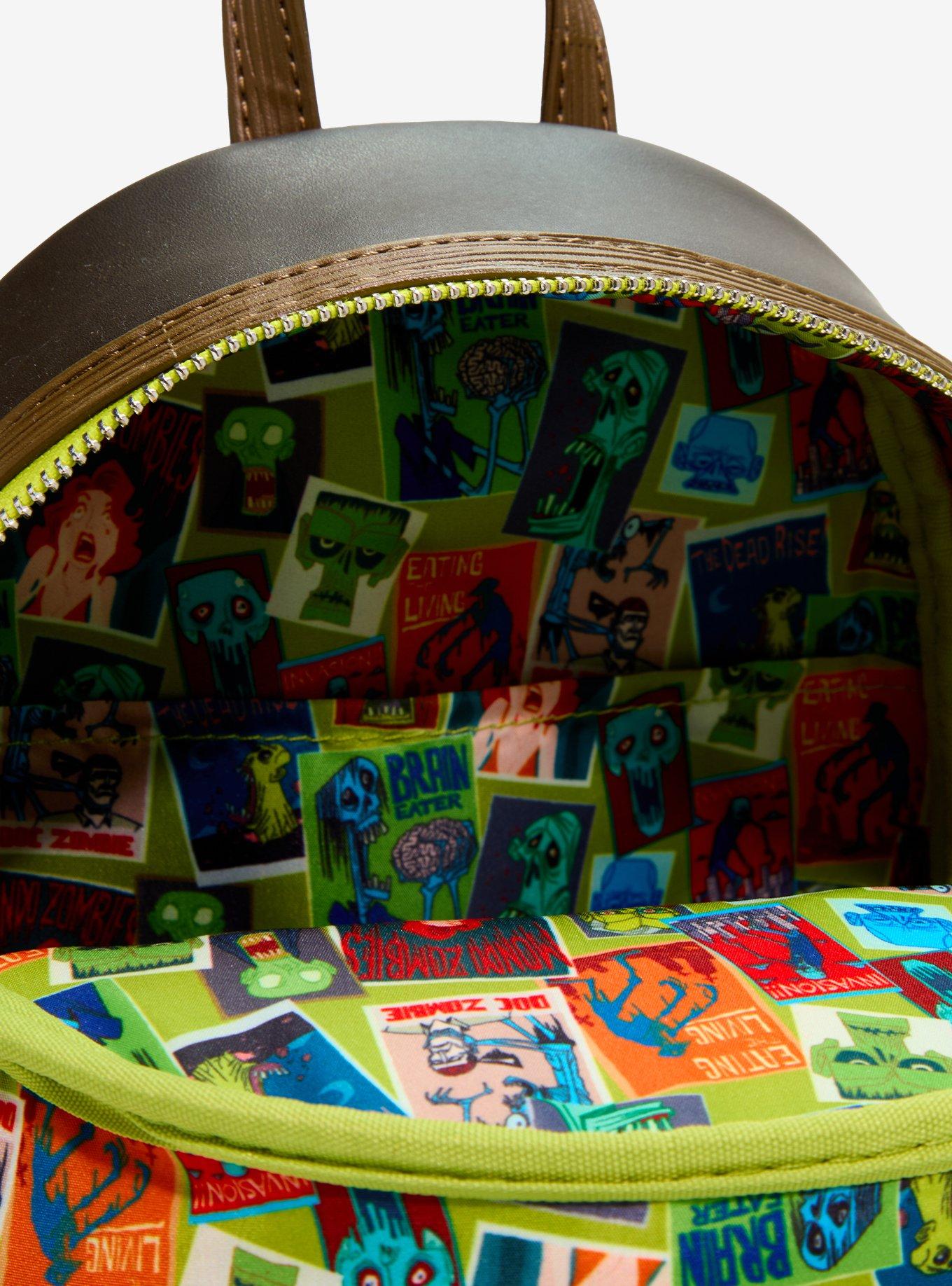 Loungefly ParaNorman Zombies Glow-In-The-Dark Mini Backpack, , alternate - view 5