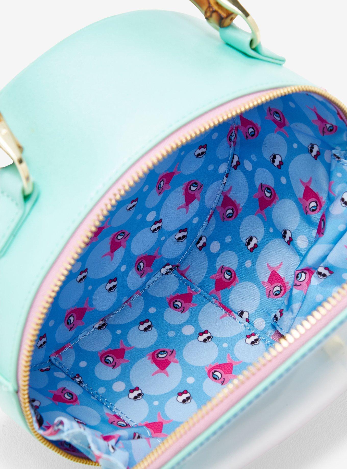 Loungefly Monster High Lagoona Blue Neptuna Figural Crossbody Bag, , alternate - view 4