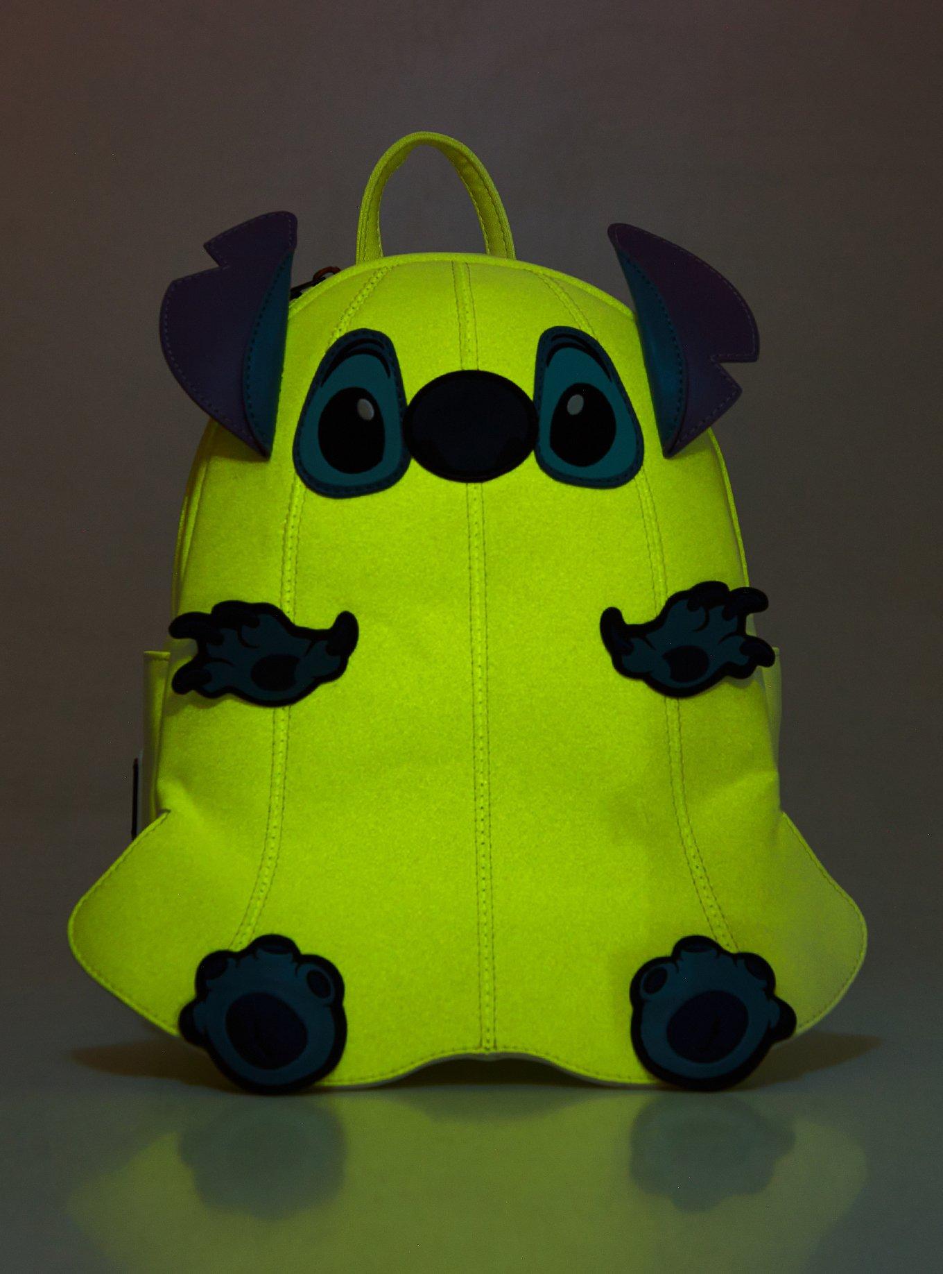 Loungefly Disney Stitch Ghost Glow-In-The-Dark Mini Backpack, , alternate - view 5