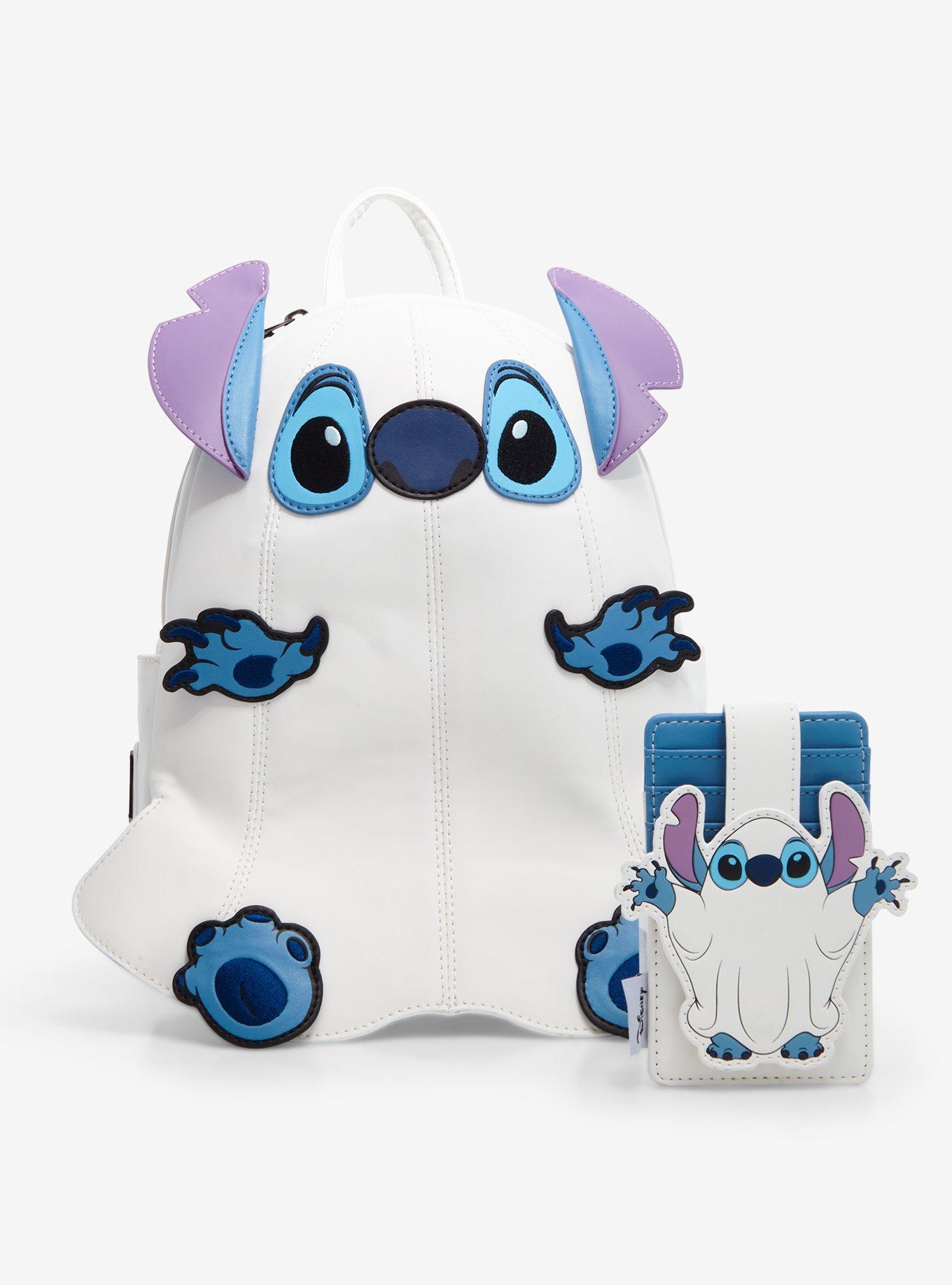 Loungefly Disney Stitch Ghost Glow-In-The-Dark Mini Backpack, , alternate - view 6