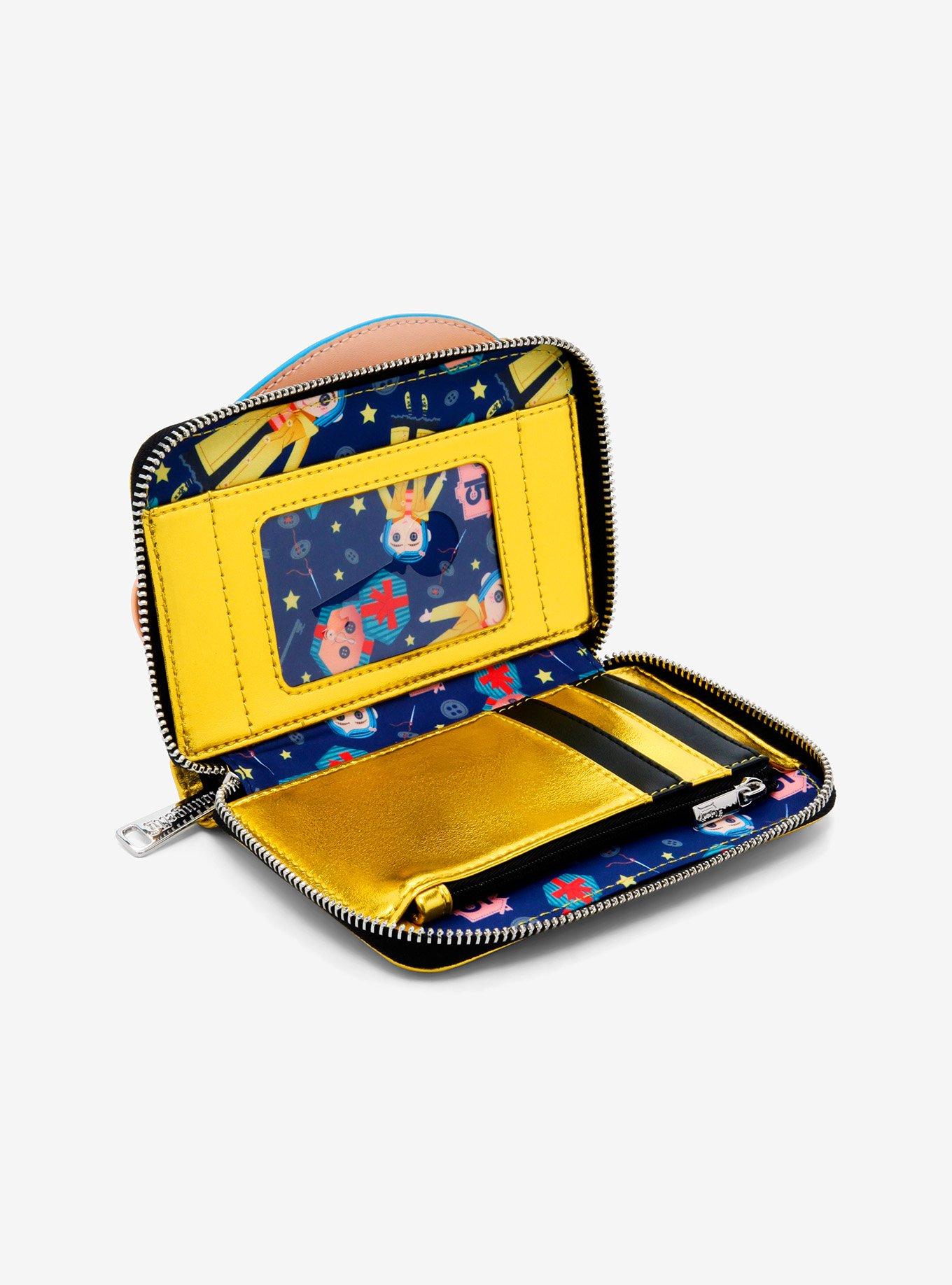 Loungefly Coraline Doll Iridescent Wallet, , alternate - view 4