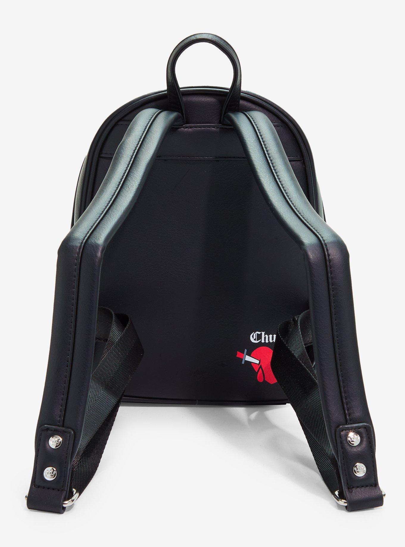 Loungefly Chucky Tiff Outfit Mini Backpack, , alternate - view 3