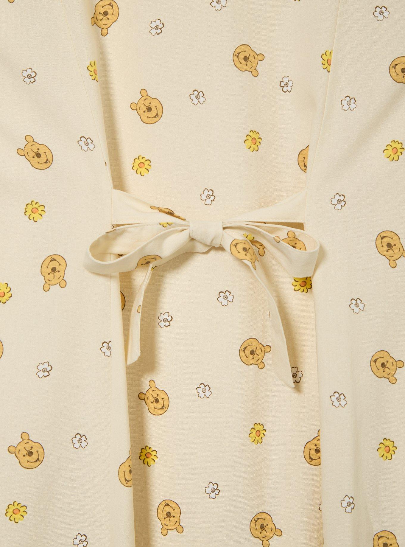 Disney Winnie the Pooh Allover Print Button-Up Tank Dress &mdash; BoxLunch Exclusive, BROWN, alternate