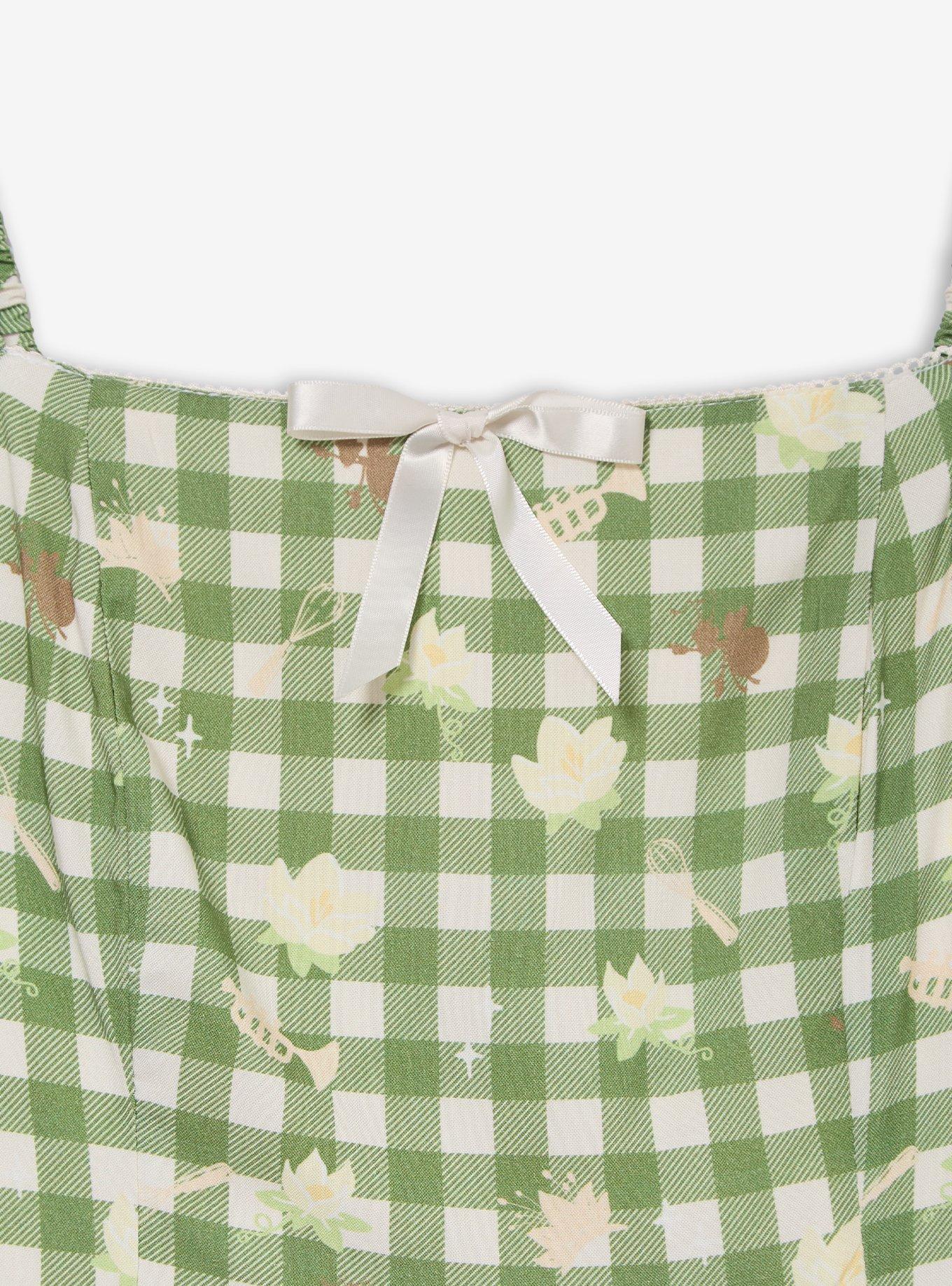 Disney The Princess and the Frog Tiana Gingham Midi Dress &mdash; BoxLunch Exclusive, , alternate - view 4