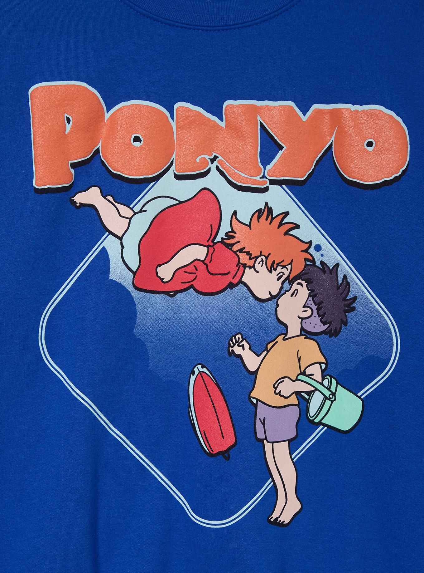 Studio Ghibli&reg; Ponyo Women's Crewneck &mdash; BoxLunch Exclusive, , hi-res