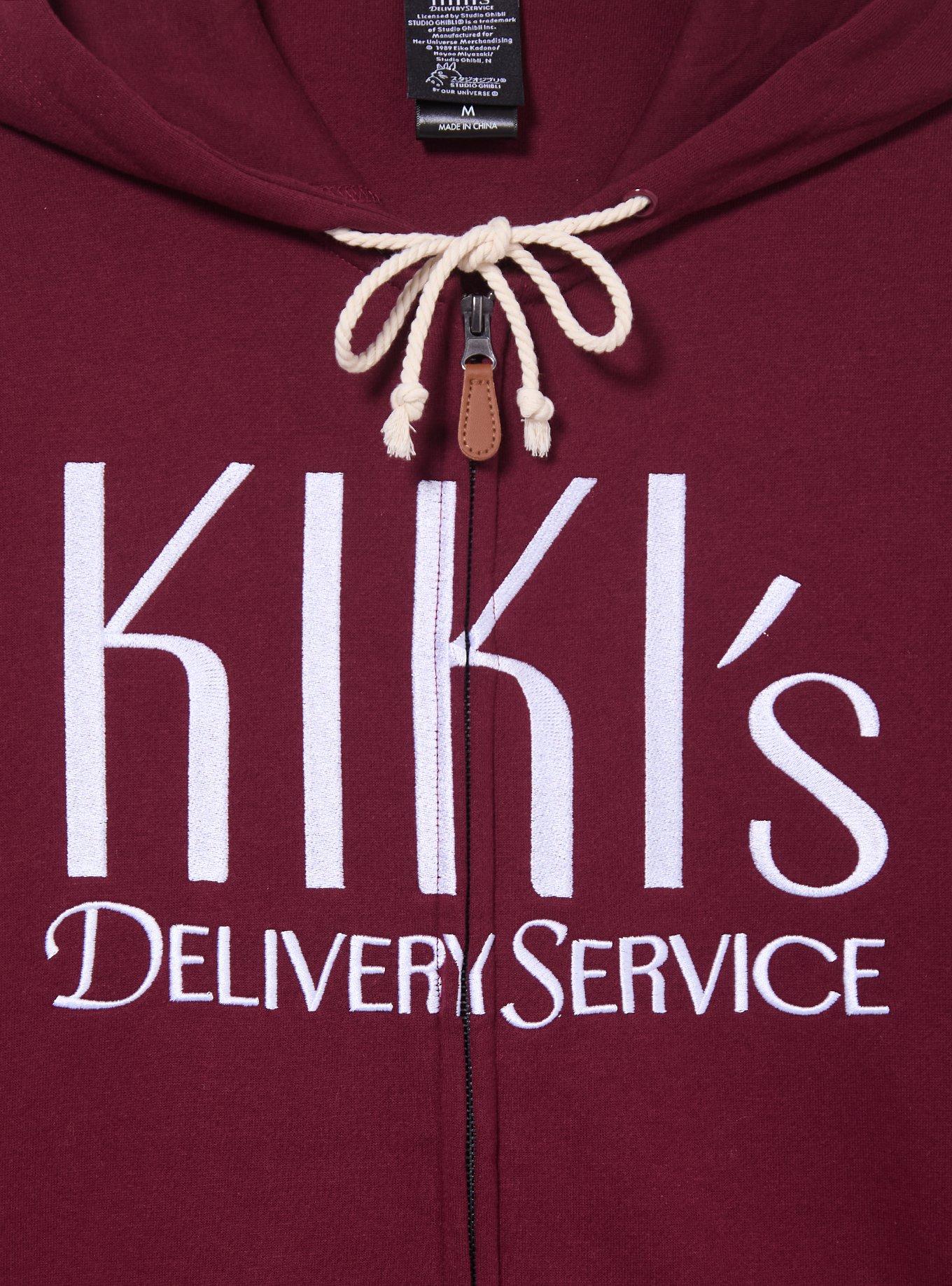 Studio Ghibli&reg; Kiki's Delivery Service Zippered Hoodie - BoxLunch Exclusive, RED, alternate - view 3