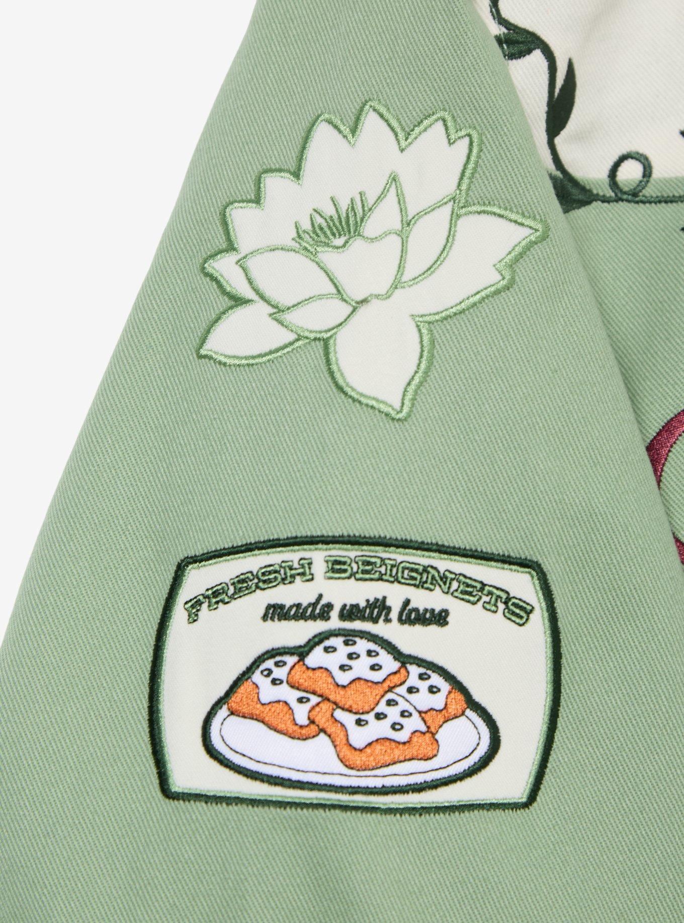 Disney The Princess and the Frog Tiana Cropped Women's Moto Jacket - BoxLunch Exclusive, CREAM, alternate