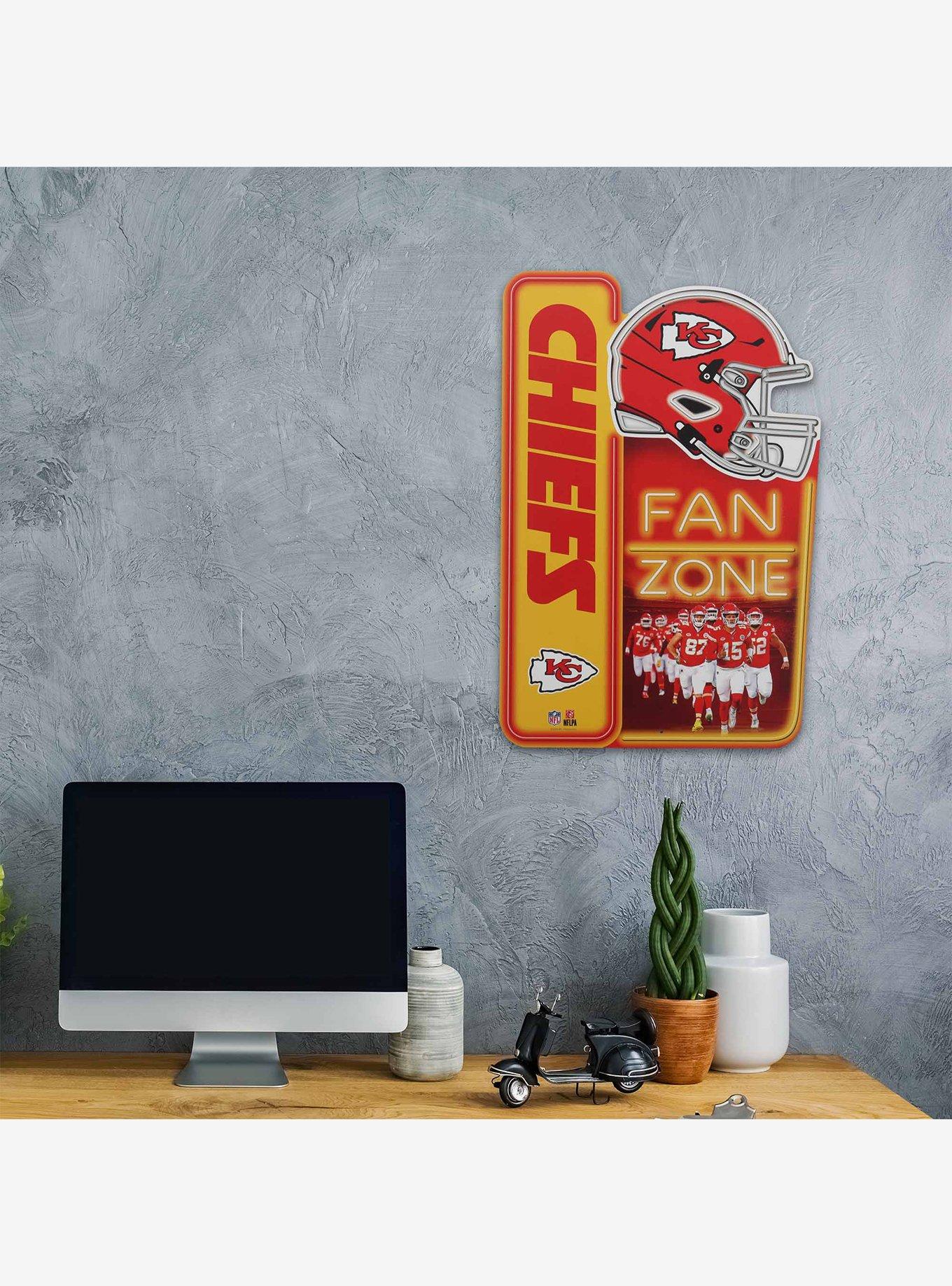 NFL Kansas City Chiefs Fan Zone Metal Sign, , hi-res