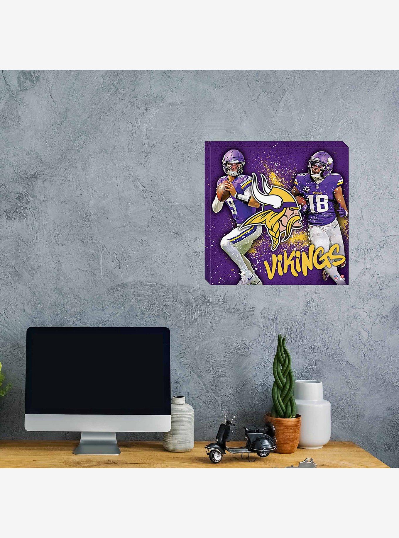 NFL Minnesota Vikings Canvas Wall Art, , hi-res