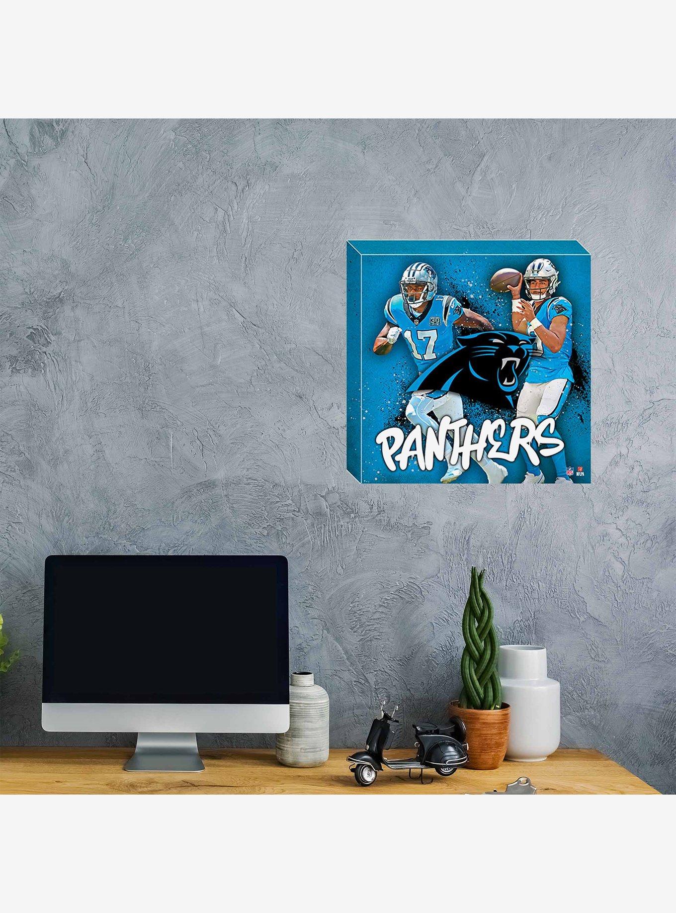 NFL Carolina Panthers Canvas Wall Art, , hi-res