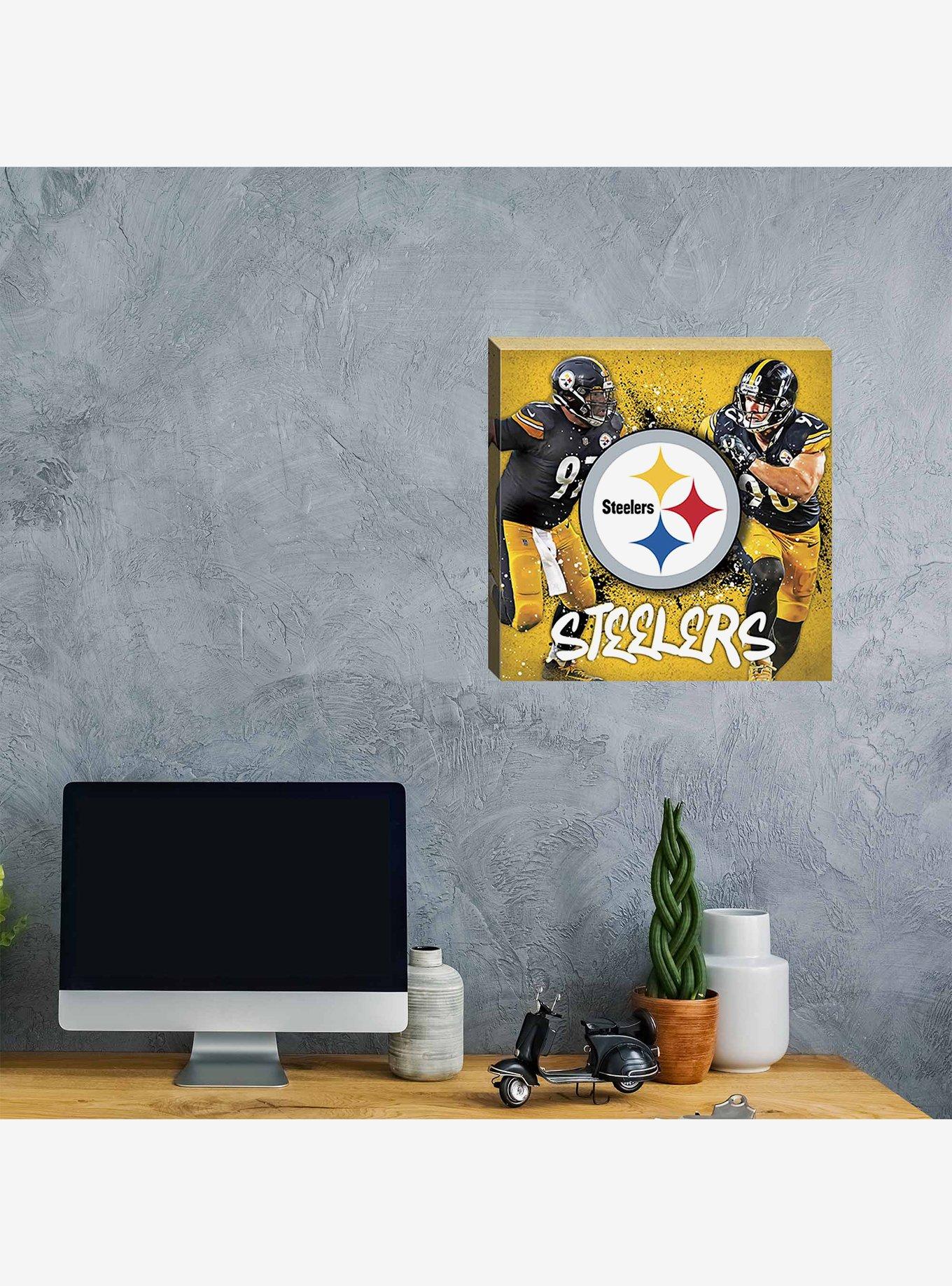 NFL Pittsburgh Steelers Canvas Wall Art, , hi-res