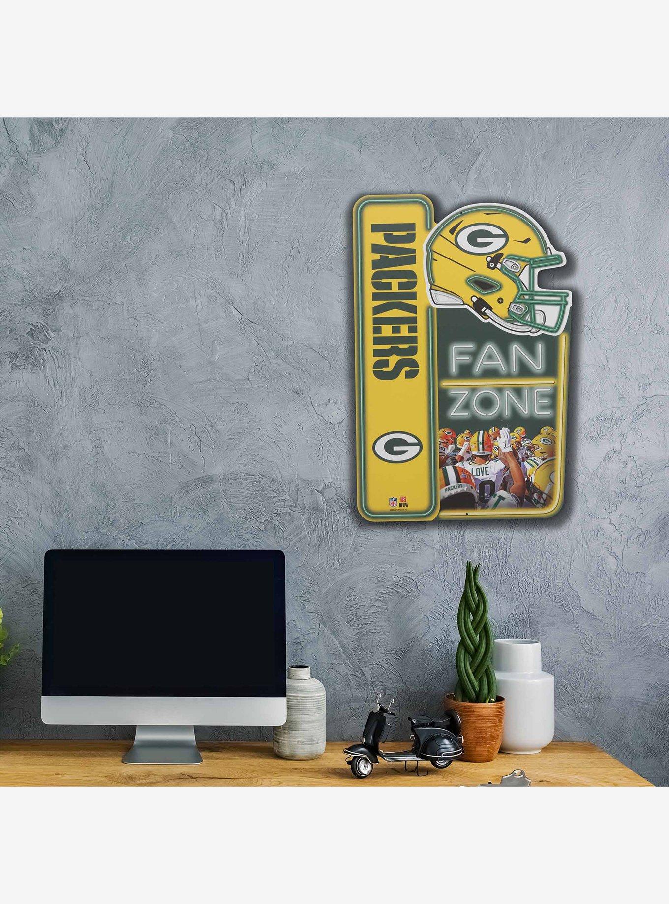 NFL Green Bay Packers Fan Zone Metal Sign