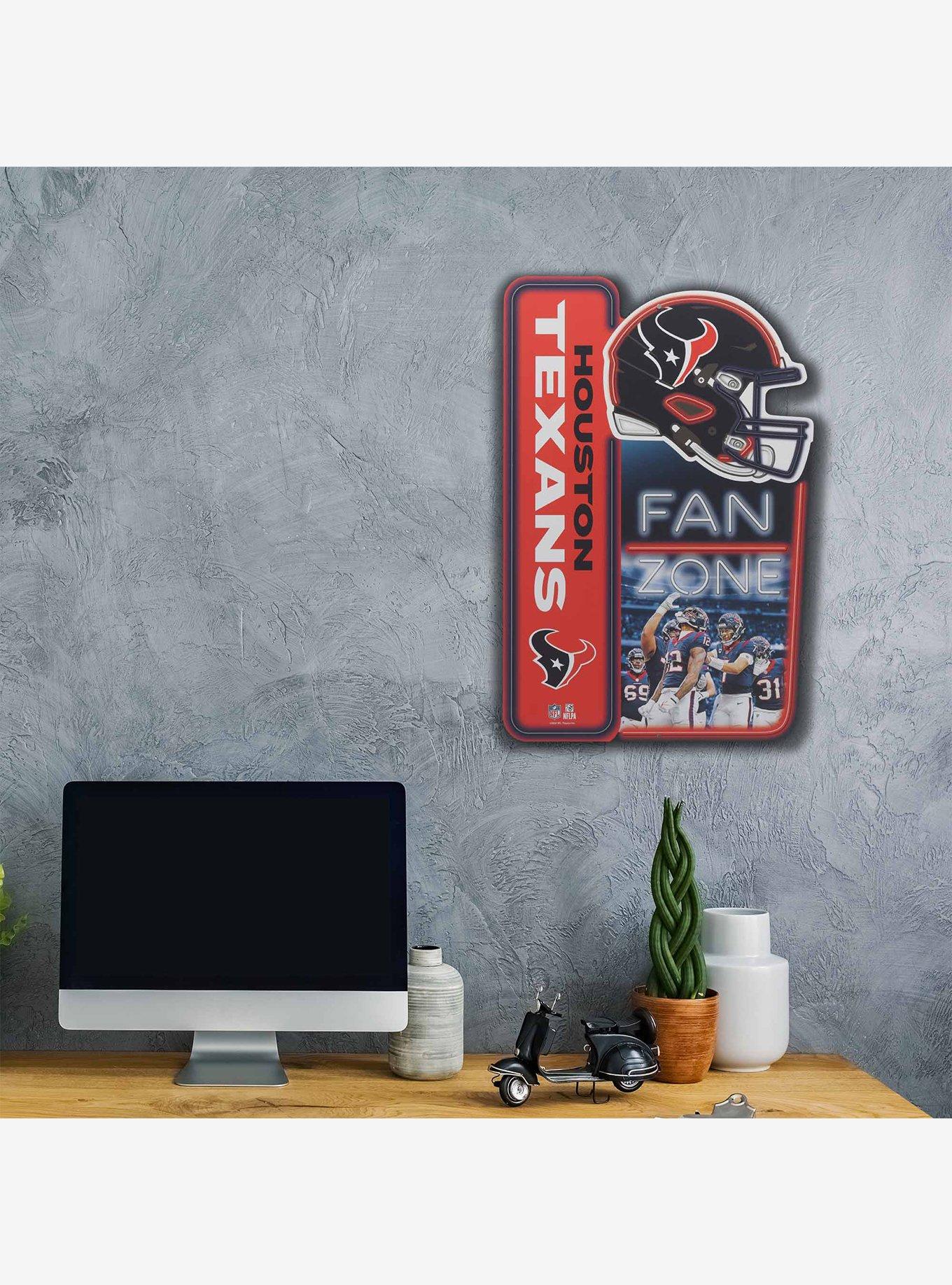 NFL Houston Texans Fan Zone Metal Sign, , hi-res