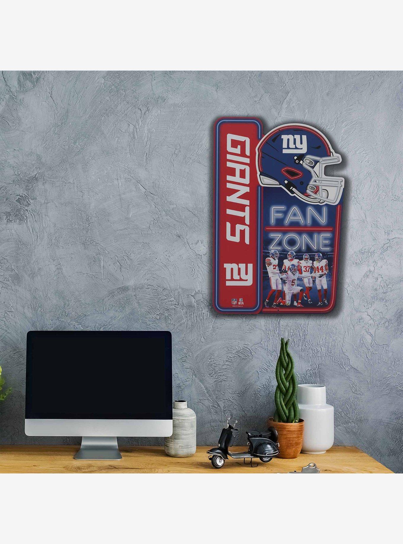 NFL New York Giants Fan Zone Metal Sign, , hi-res