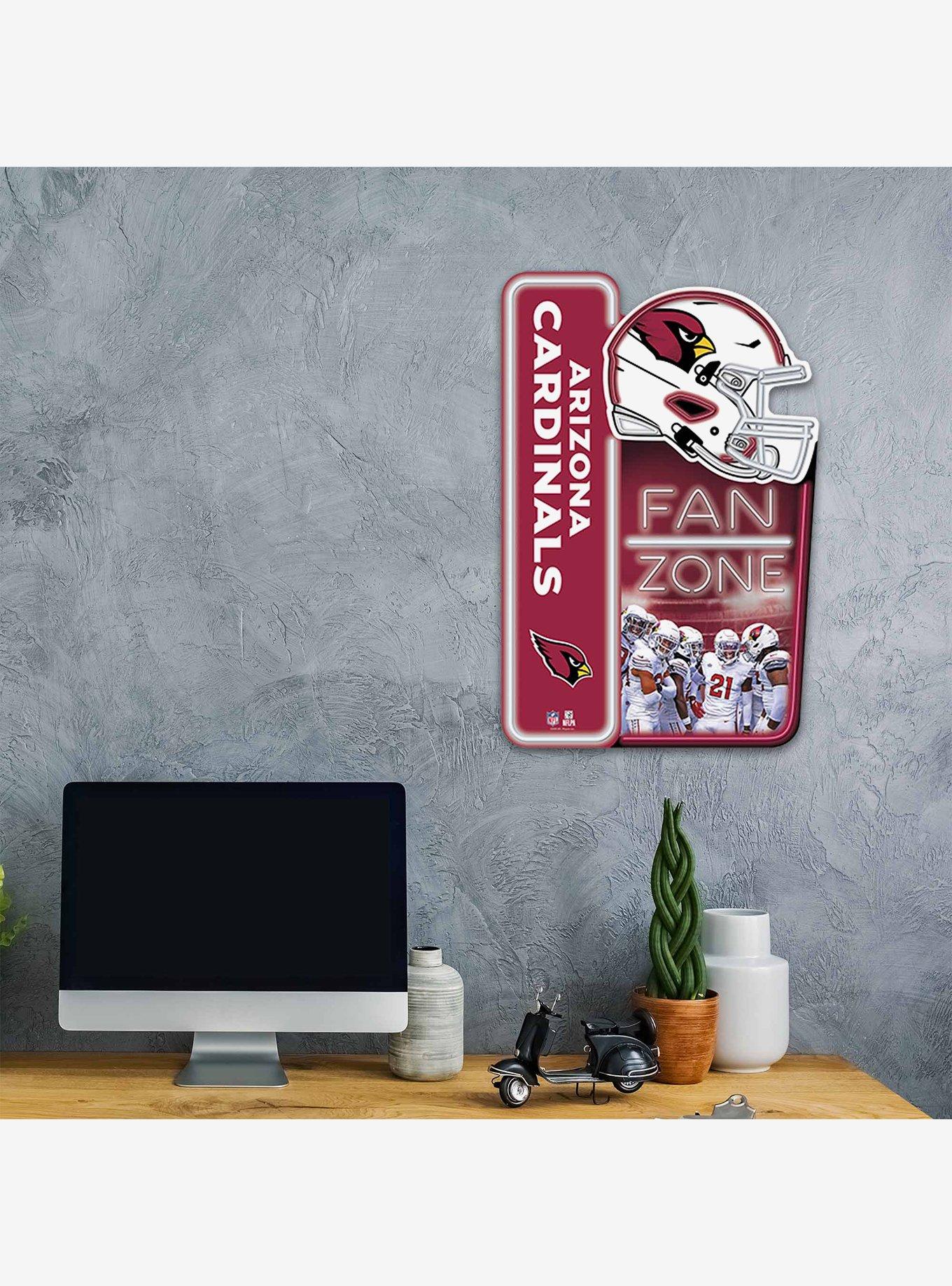 NFL Arizona Cardinals X-Metal Fan Zone Sign, , hi-res