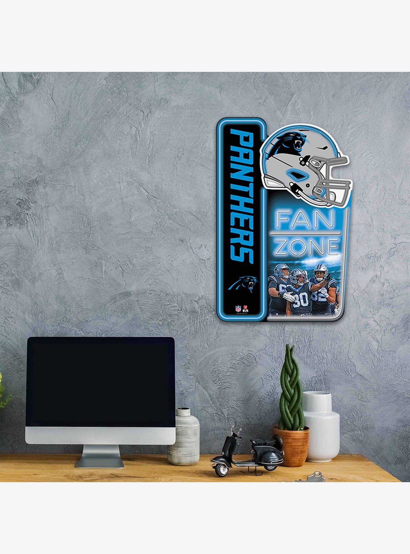 NFL Carolina Panthers X-Metal Fan Zone Sign