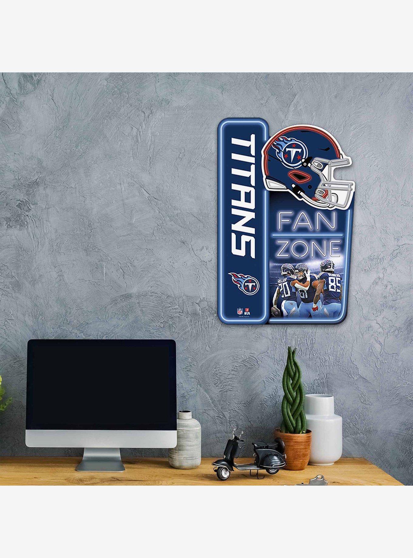 NFL Tennessee Titans X-Metal Fan Zone Sign