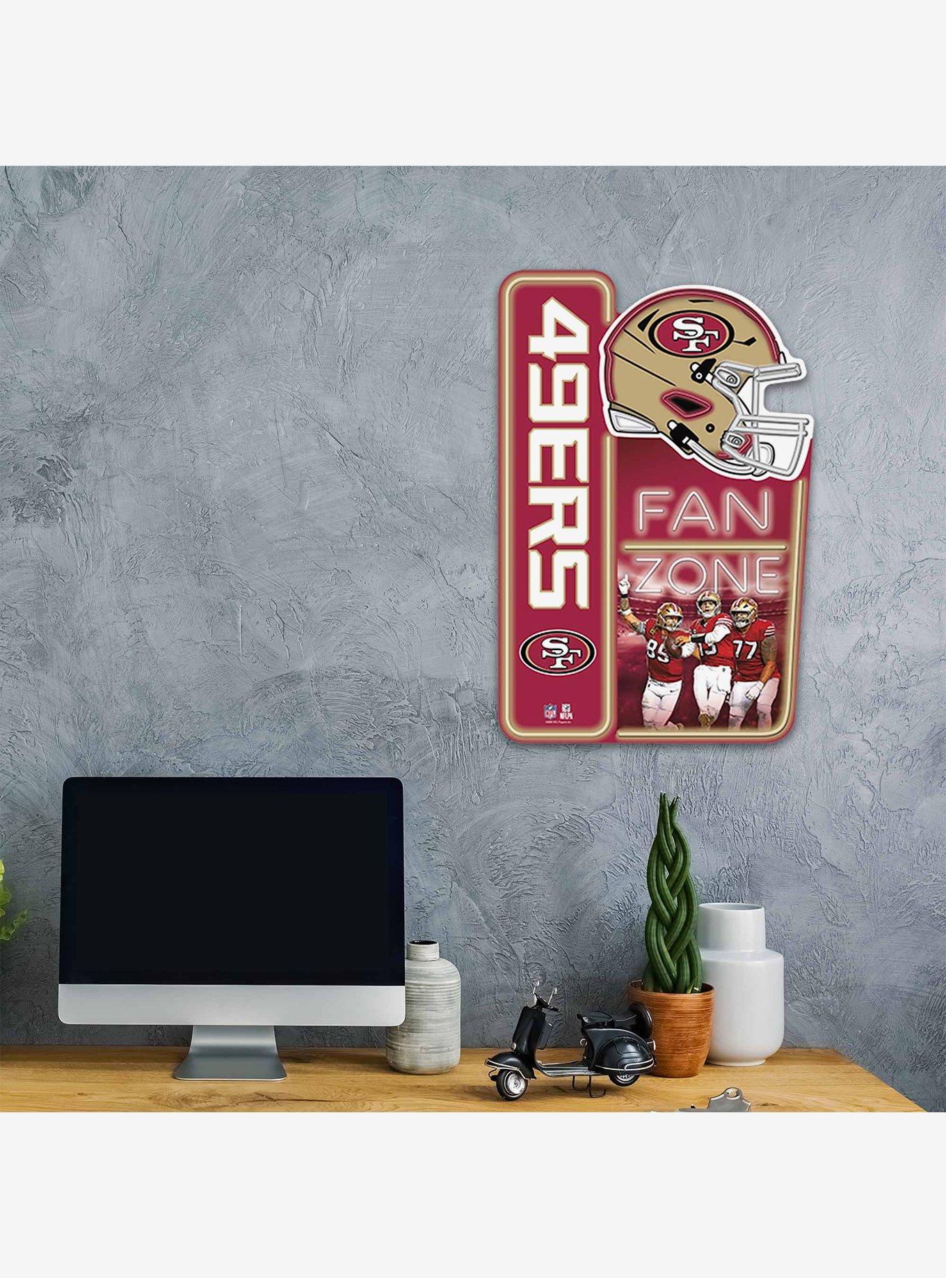 NFL San Francisco 49ers X-Metal Fan Zone Sign
