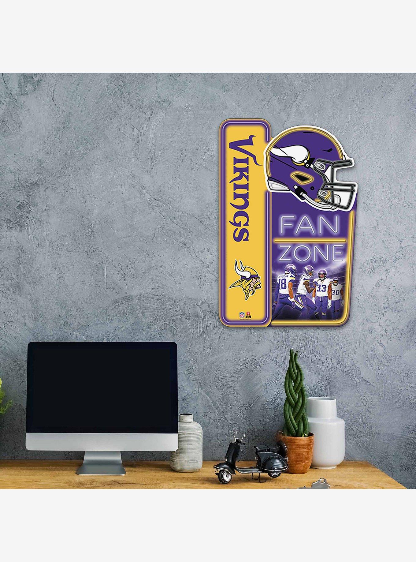 NFL Minnesota Vikings X-Metal Fan Zone Sign, , hi-res