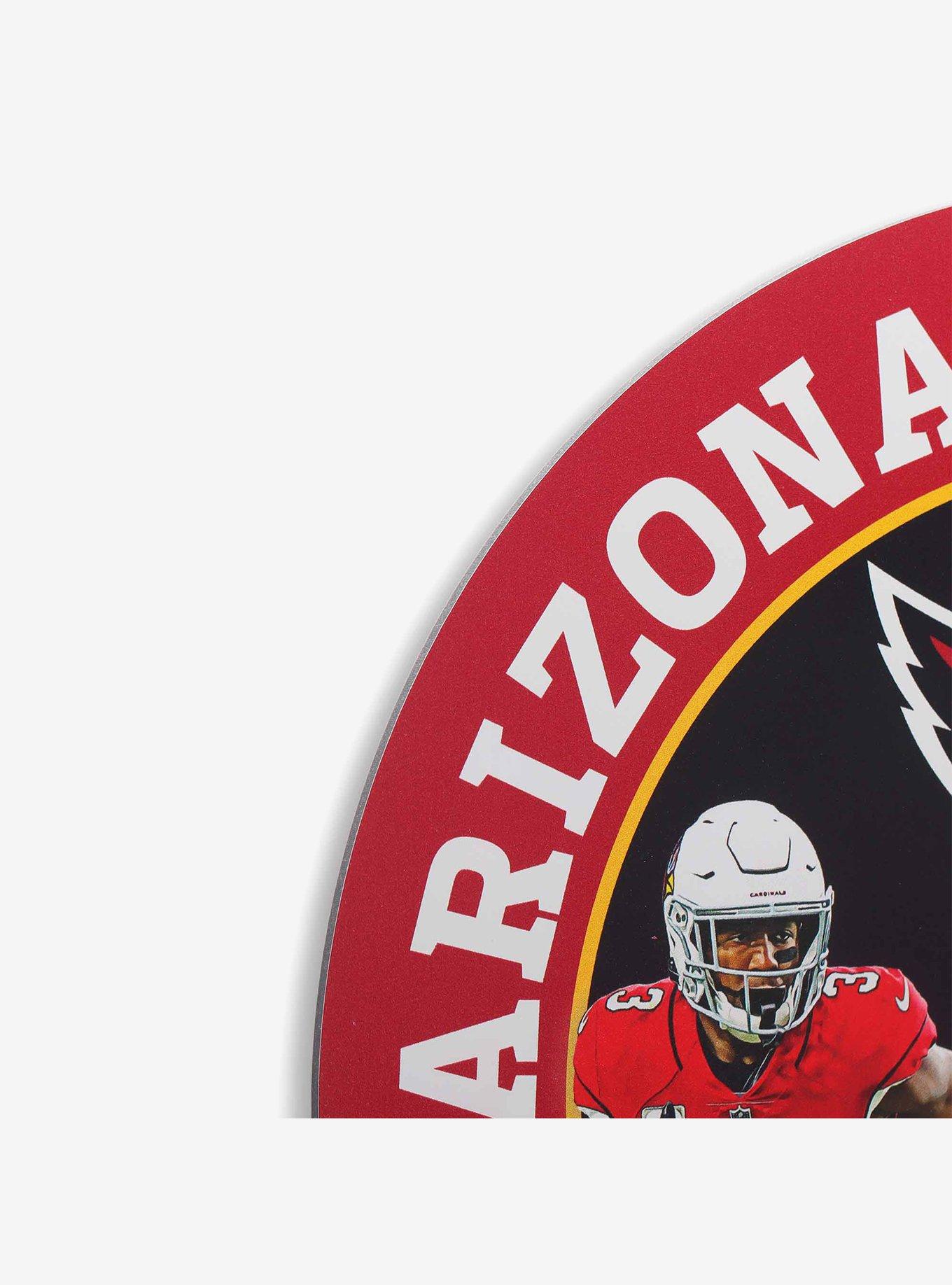 NFL Arizona Cardinals Gameday Round Metal Sign
